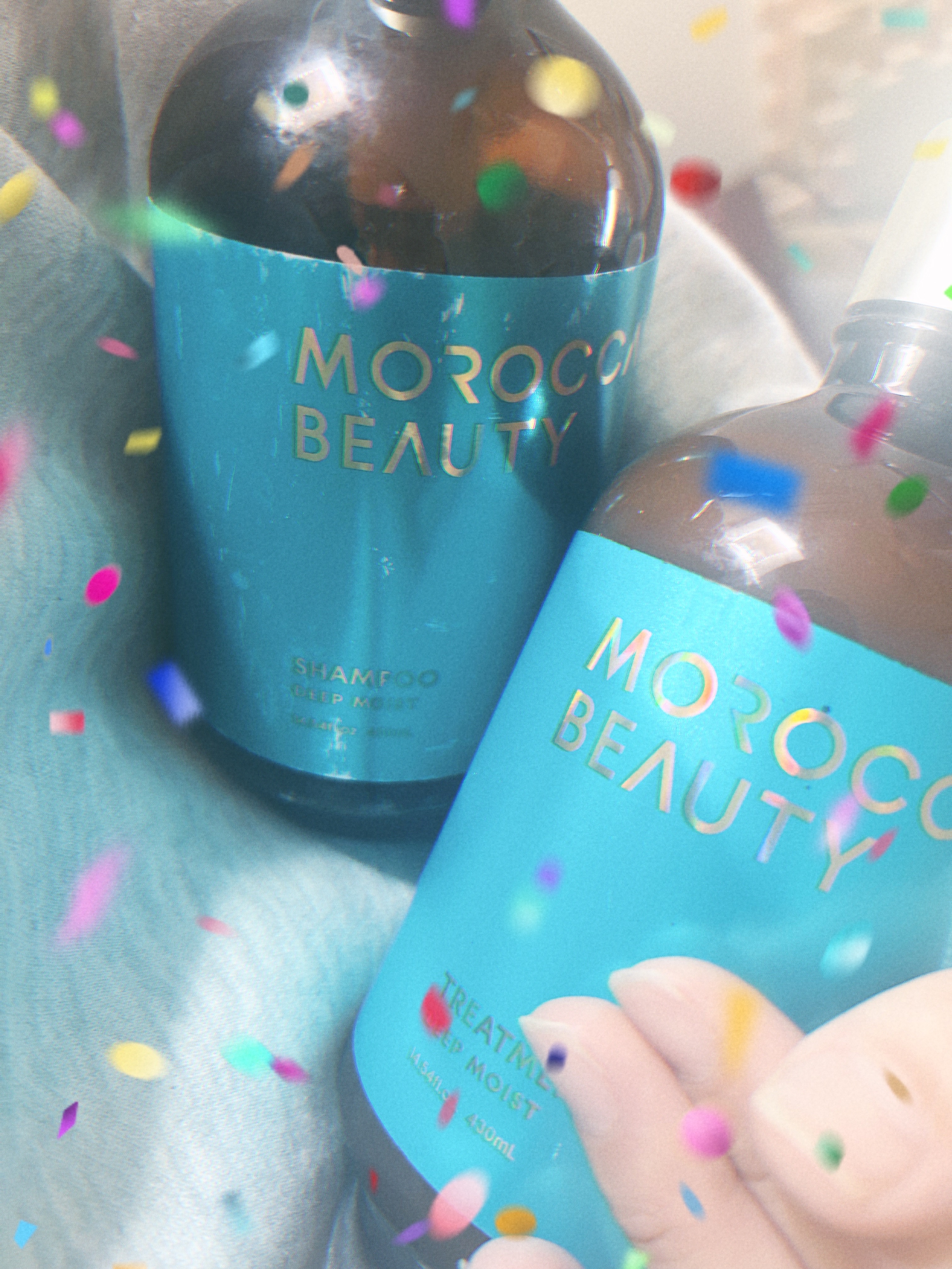 ディープモイスト シャンプー/ ヘアトリートメント/モロッカンビューティ/市販シャンプーを使ったクチコミ（1枚目）