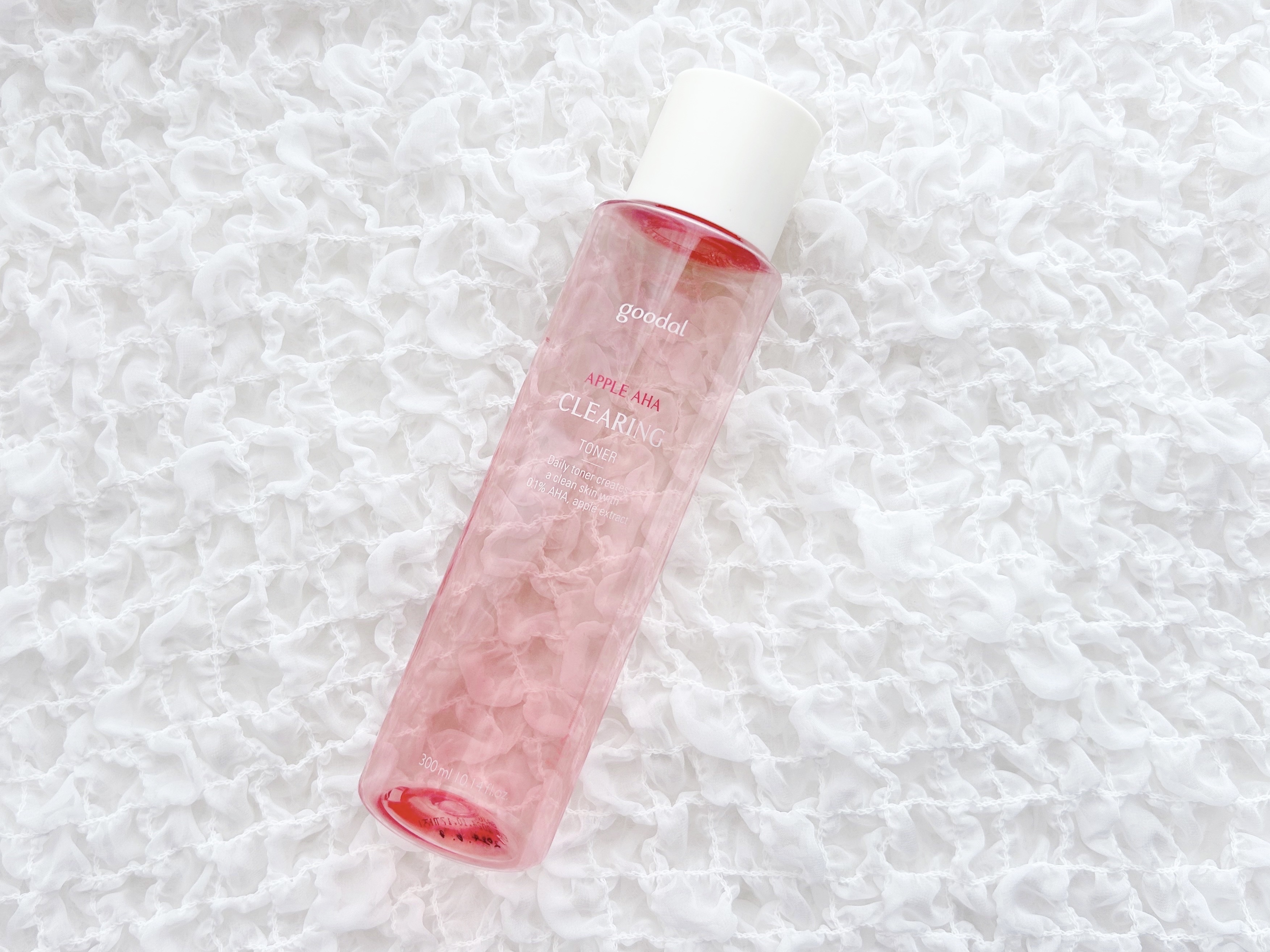 グーダル アップル アハ クリアリング トナー/goodal/化粧水を使ったクチコミ（1枚目）
