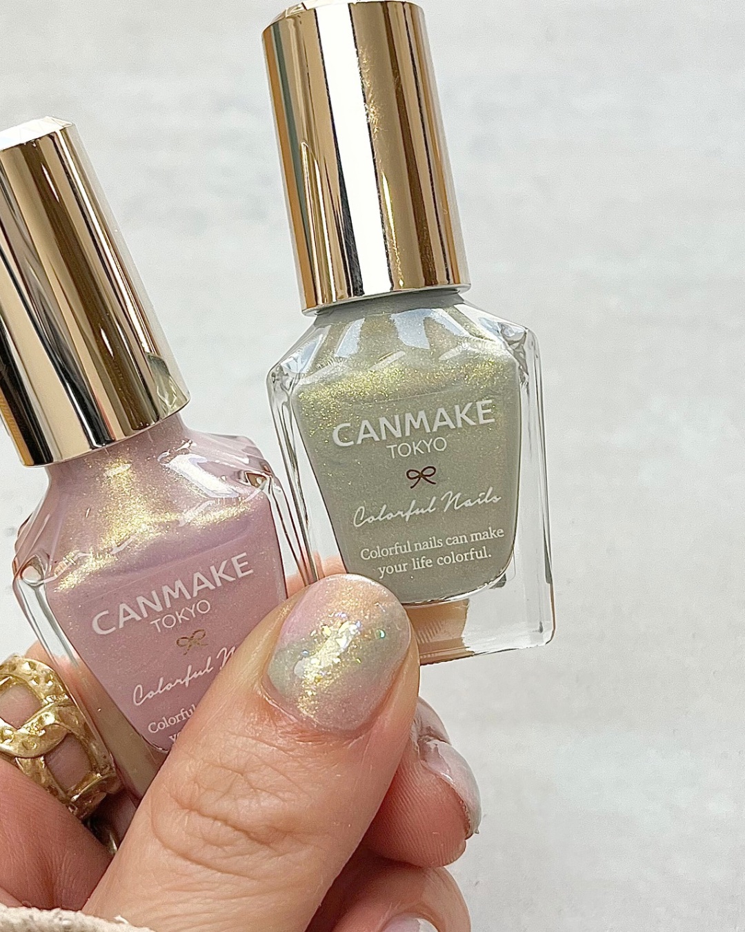 カラフルネイルズ/キャンメイク/マニキュアを使ったクチコミ（3枚目）