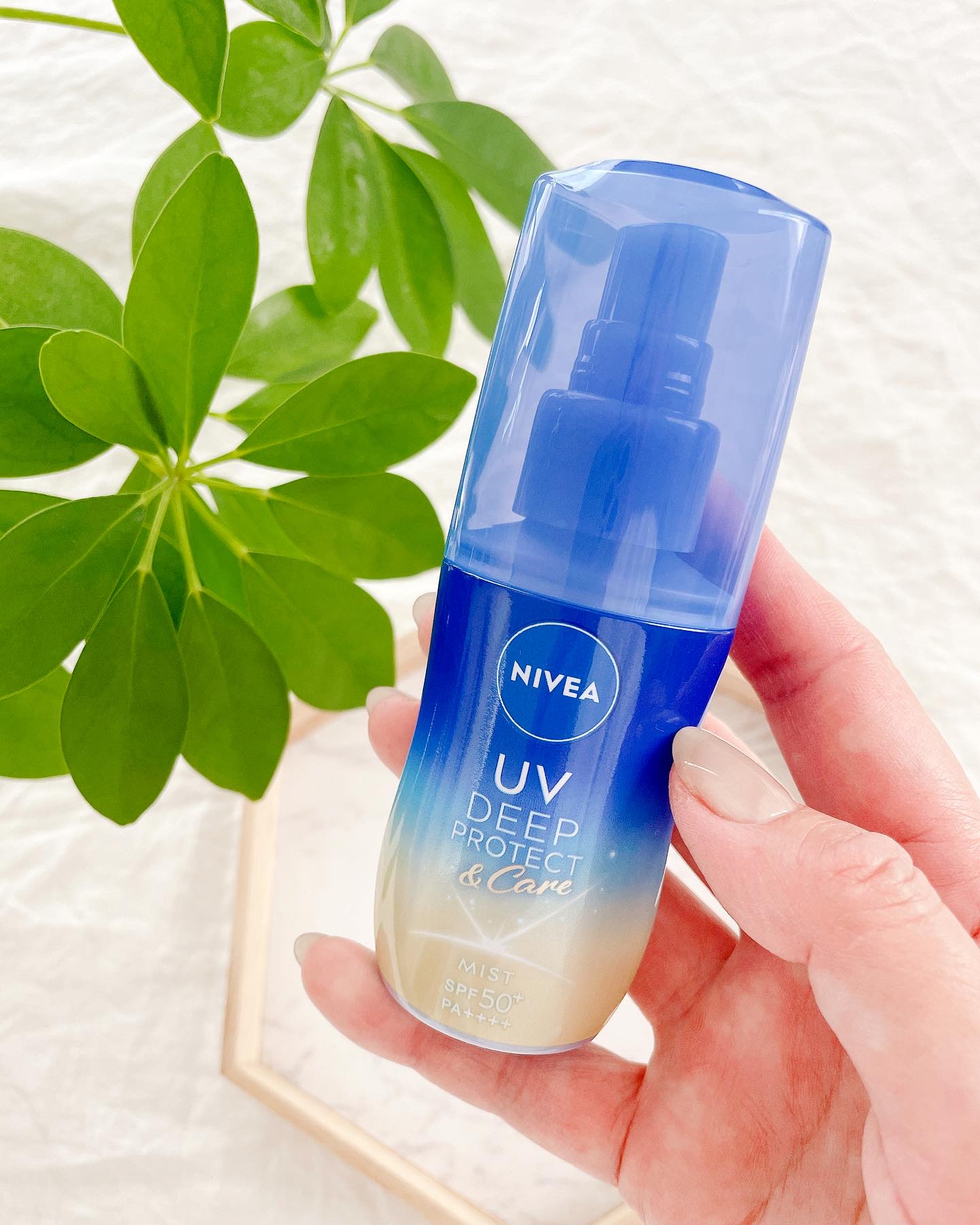ニベアUV ディーププロテクト＆ケア ミルクミスト/ニベア/日焼け止めミスト・スプレーを使ったクチコミ（1枚目）