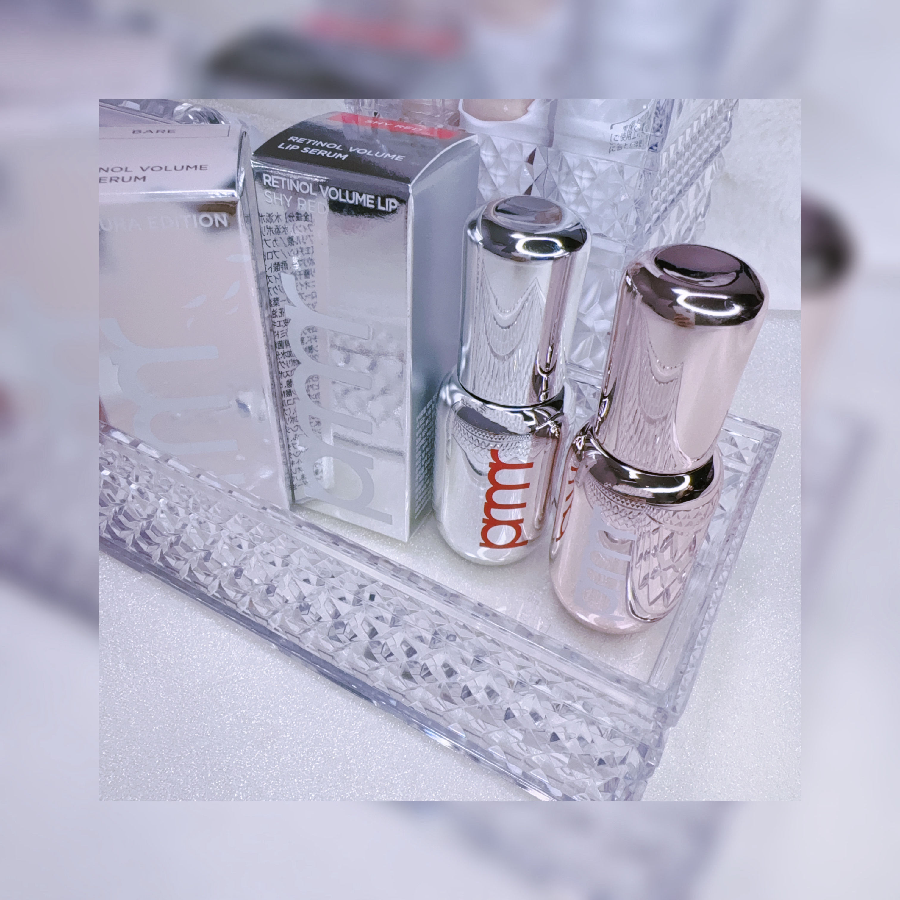 レチノール ボリューム リップセラム/primera/リップグロスを使ったクチコミ（2枚目）