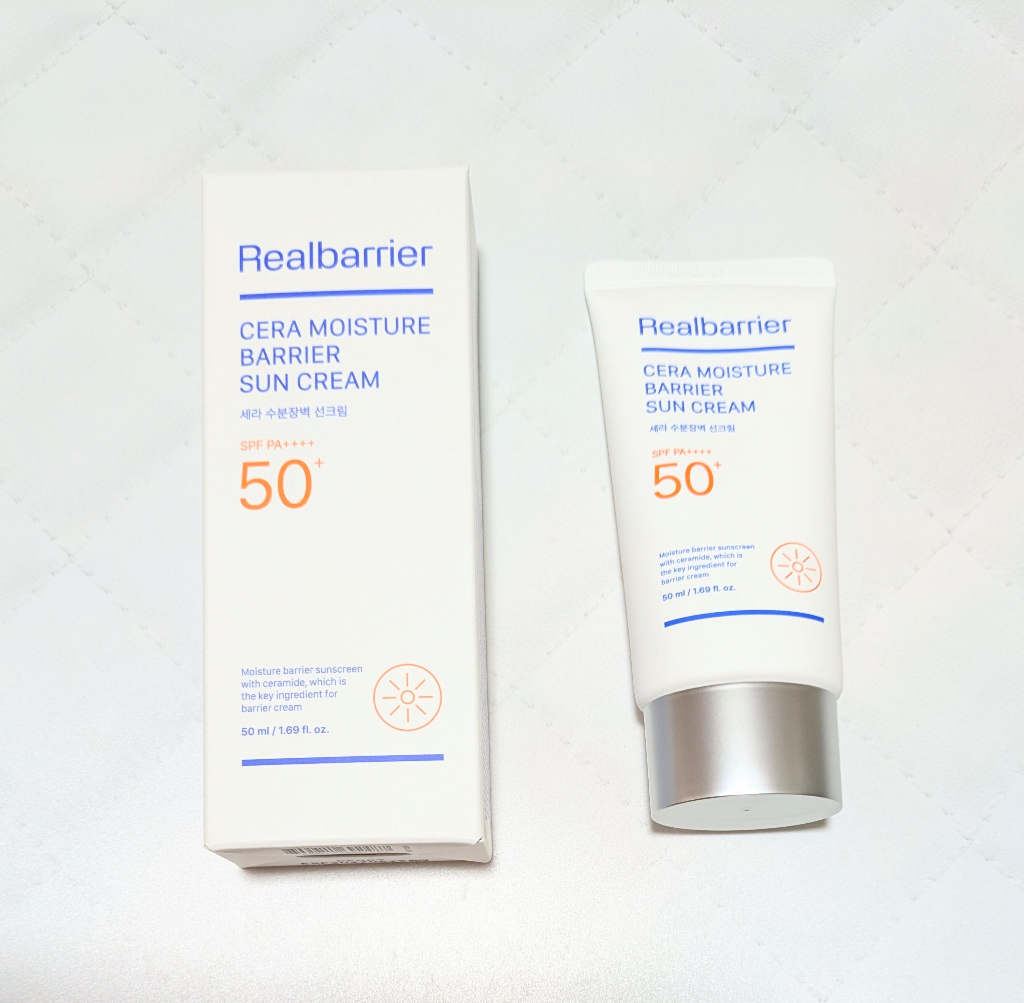 セラ水分バリア日焼け止め/Real Barrier/日焼け止めクリームを使ったクチコミ（2枚目）