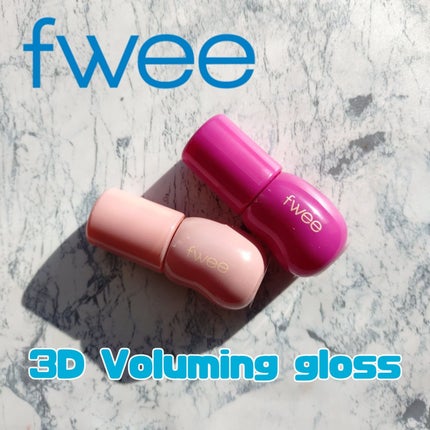 フィー 3Dボリューミンググロス/fwee/リップグロスを使ったクチコミ(1枚目)