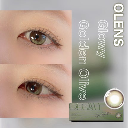 Glowy 1day/OLENS/ワンデー(1DAY)カラコンを使ったクチコミ(1枚目)