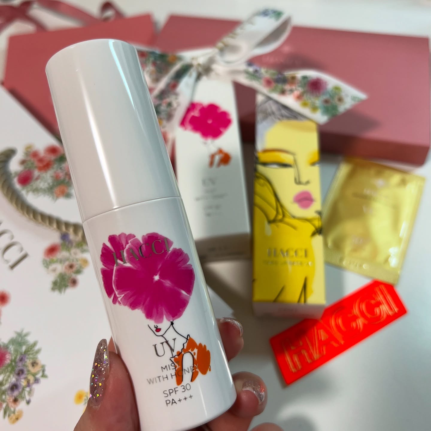 日焼け止めミスト C/HACCI/日焼け止め・UVケアを使ったクチコミ（1枚目）