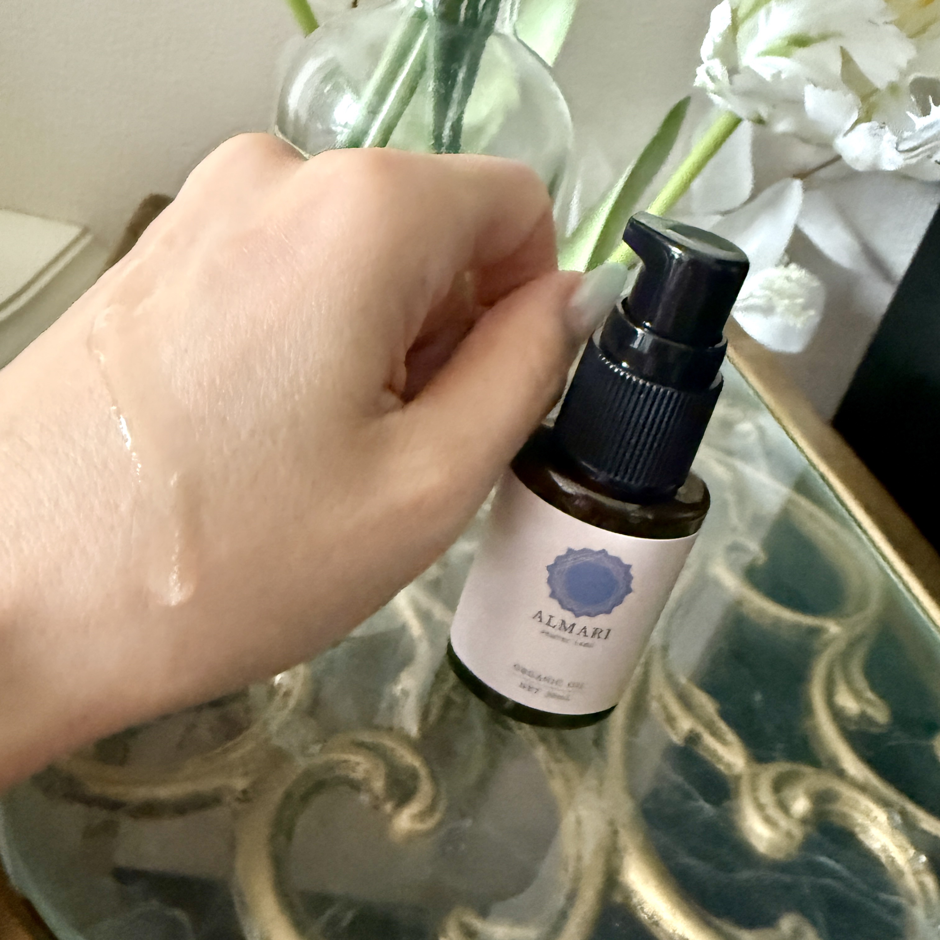 オーガニックオイル/アルマリ/ボディクリームを使ったクチコミ（1枚目）