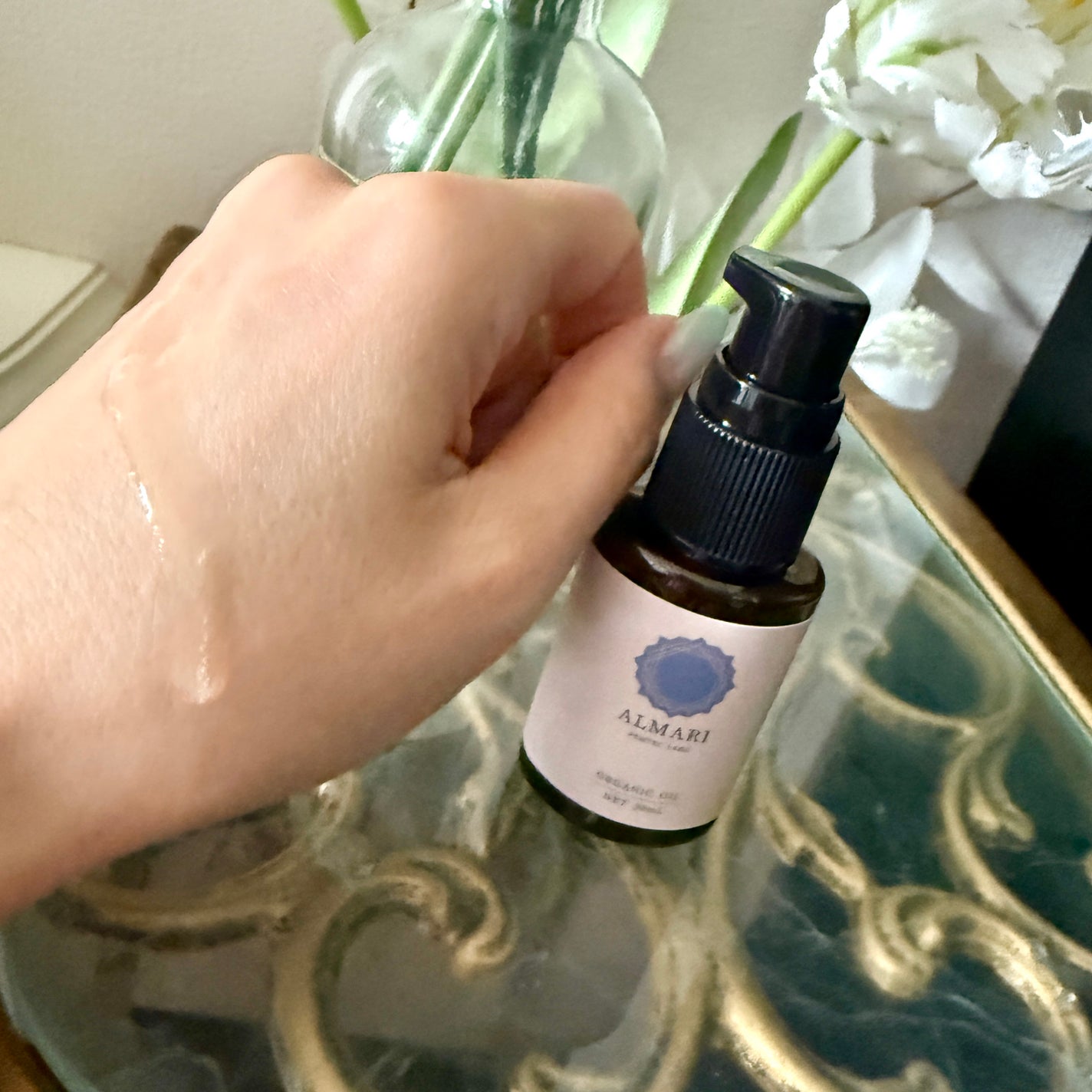 オーガニックオイル/アルマリ/ボディクリームを使ったクチコミ(1枚目)