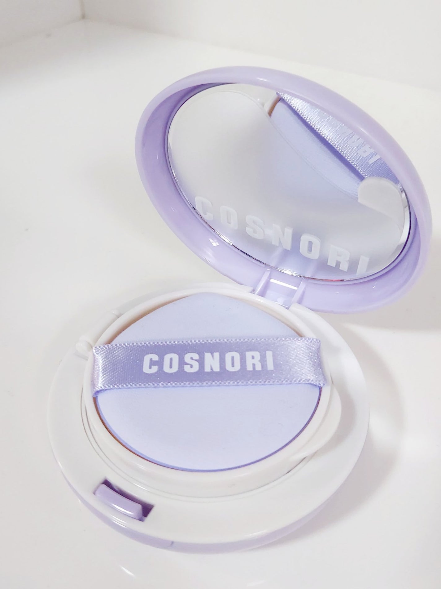 パンテノールバリアクッション/COSNORI/クッションファンデーションを使ったクチコミ(4枚目)