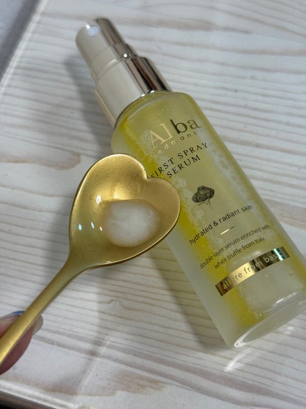 ダルバ ホワイトトリュフファーストスプレーセラム/ダルバ/ミスト状化粧水を使ったクチコミ(2枚目)