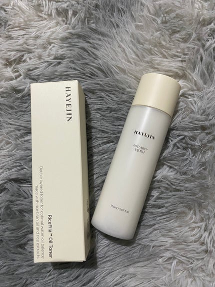 ライスピラーオイルトナー/HAYEJIN/化粧水を使ったクチコミ(1枚目)