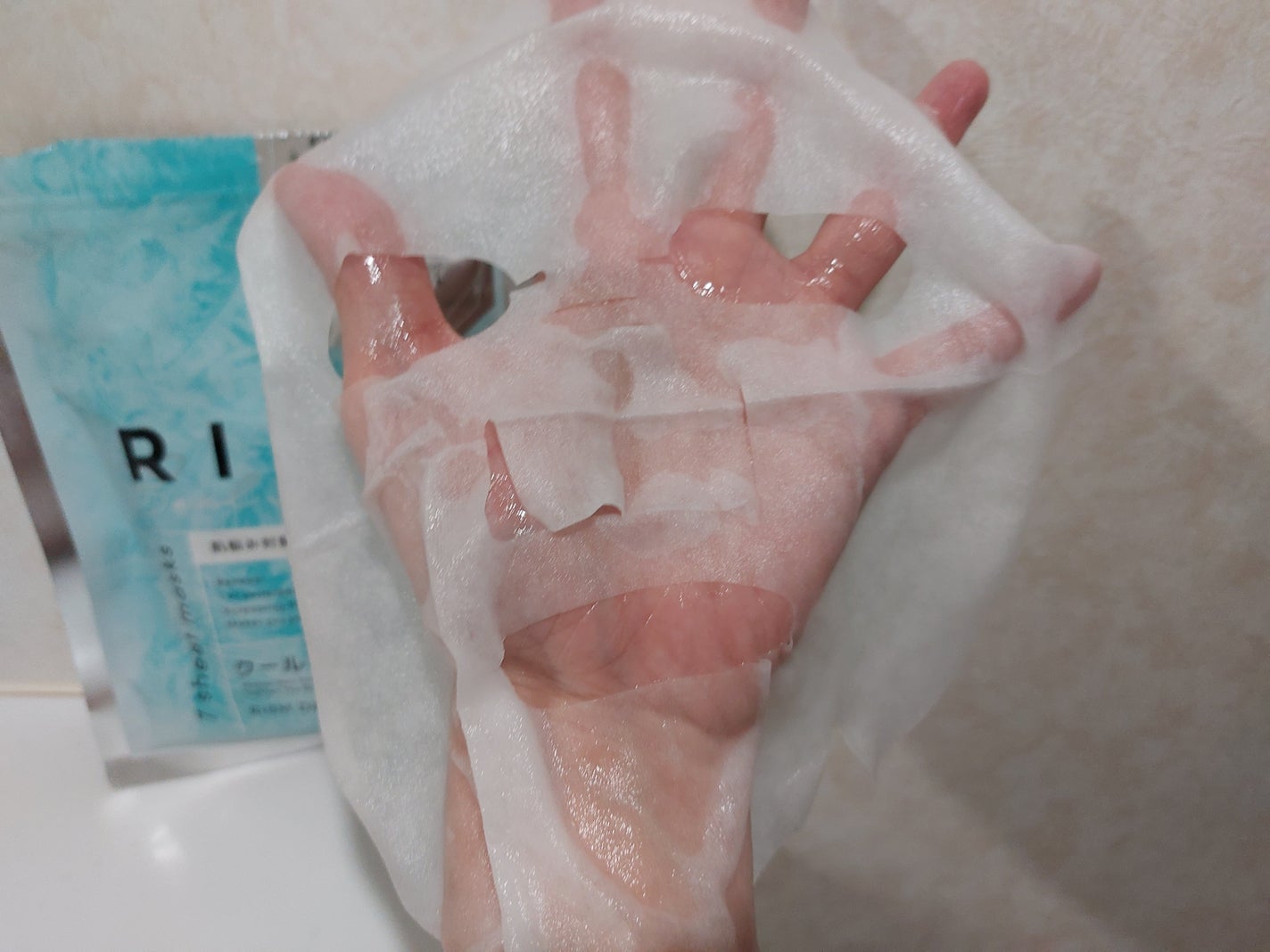 リズム デイリーケアマスク クールトーニング/RISM/シートマスク・パックを使ったクチコミ(3枚目)