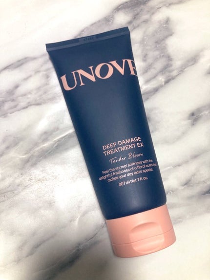 ディープダメージトリートメントEX/UNOVE/洗い流すヘアトリートメントを使ったクチコミ(1枚目)