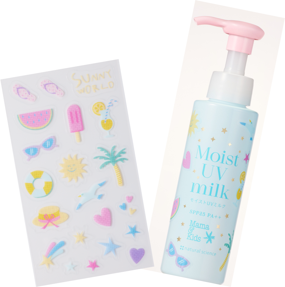 ママ&キッズ モイストUVミルク ドリームデザイン（110ml）