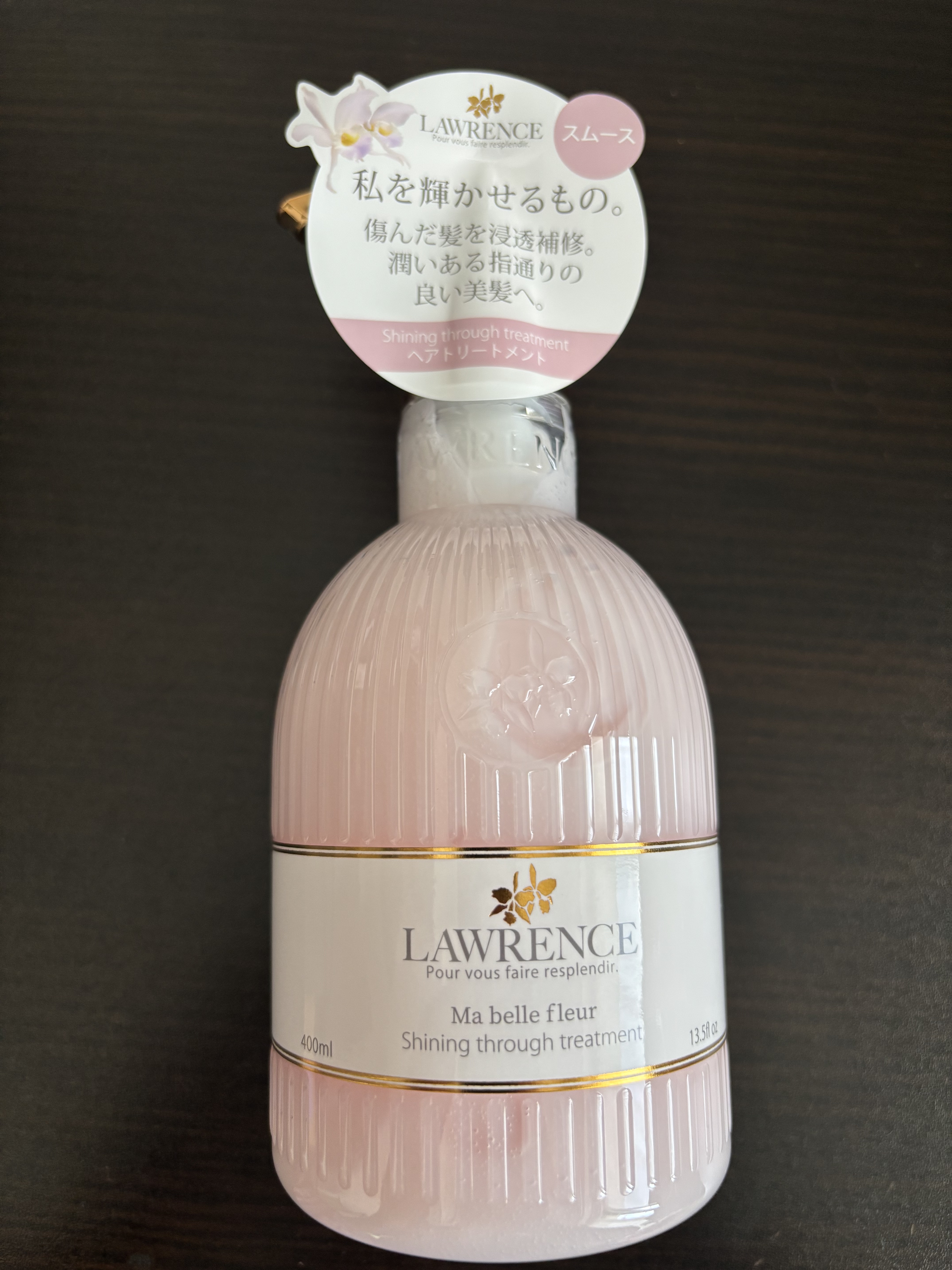 マベルフルール シャイニングスルーシャンプー／トリートメント シャンプー400ml/ロウレンス /市販シャンプーを使ったクチコミ（2枚目）