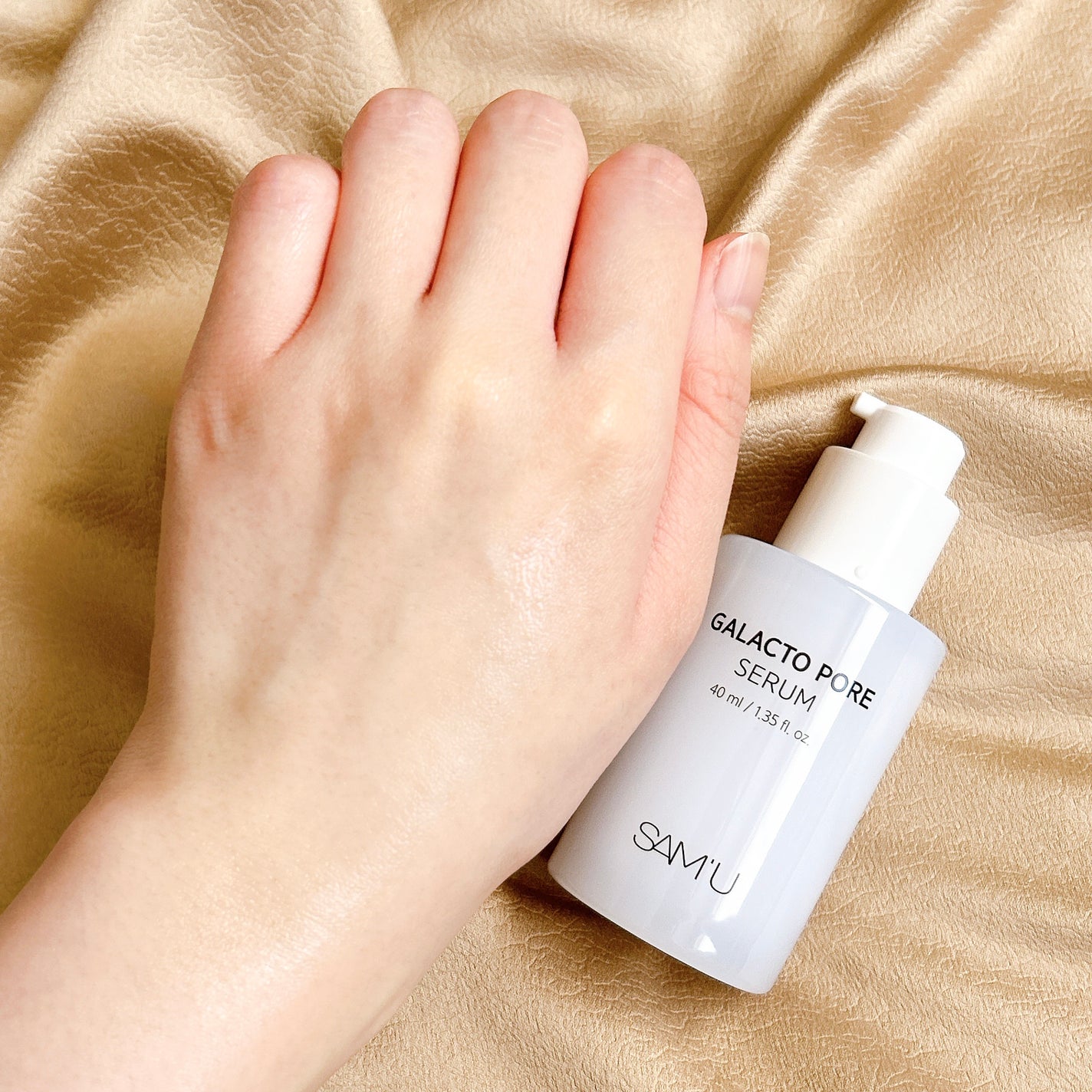 ガラクトポアセラム/SAM'U/美容液を使ったクチコミ(10枚目)