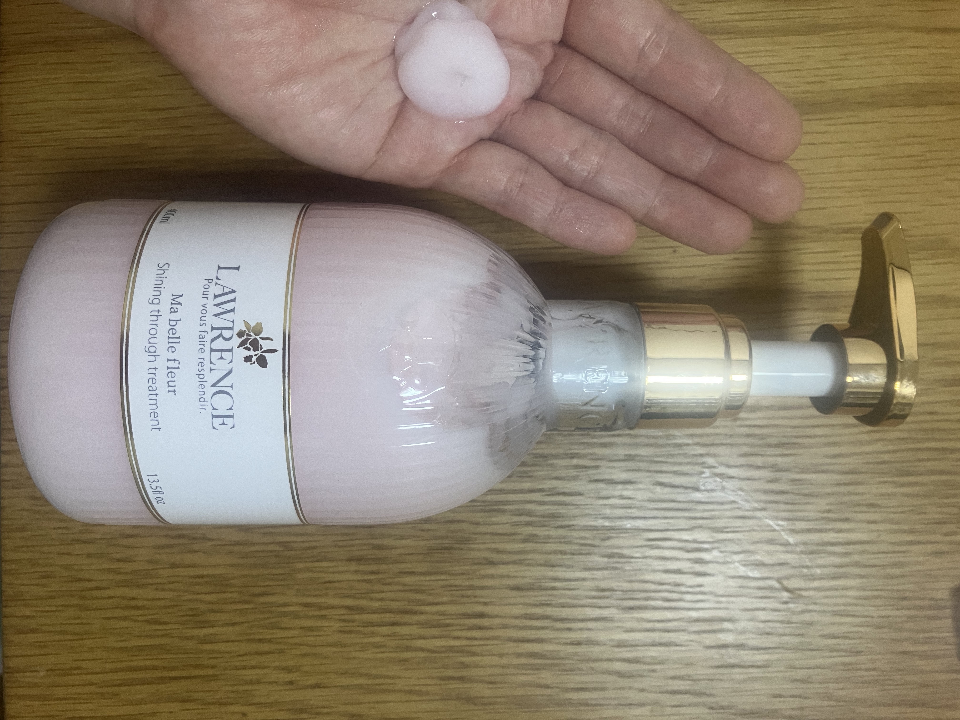 マベルフルール シャイニングスルーシャンプー／トリートメント/ロウレンス /市販シャンプーを使ったクチコミ（2枚目）