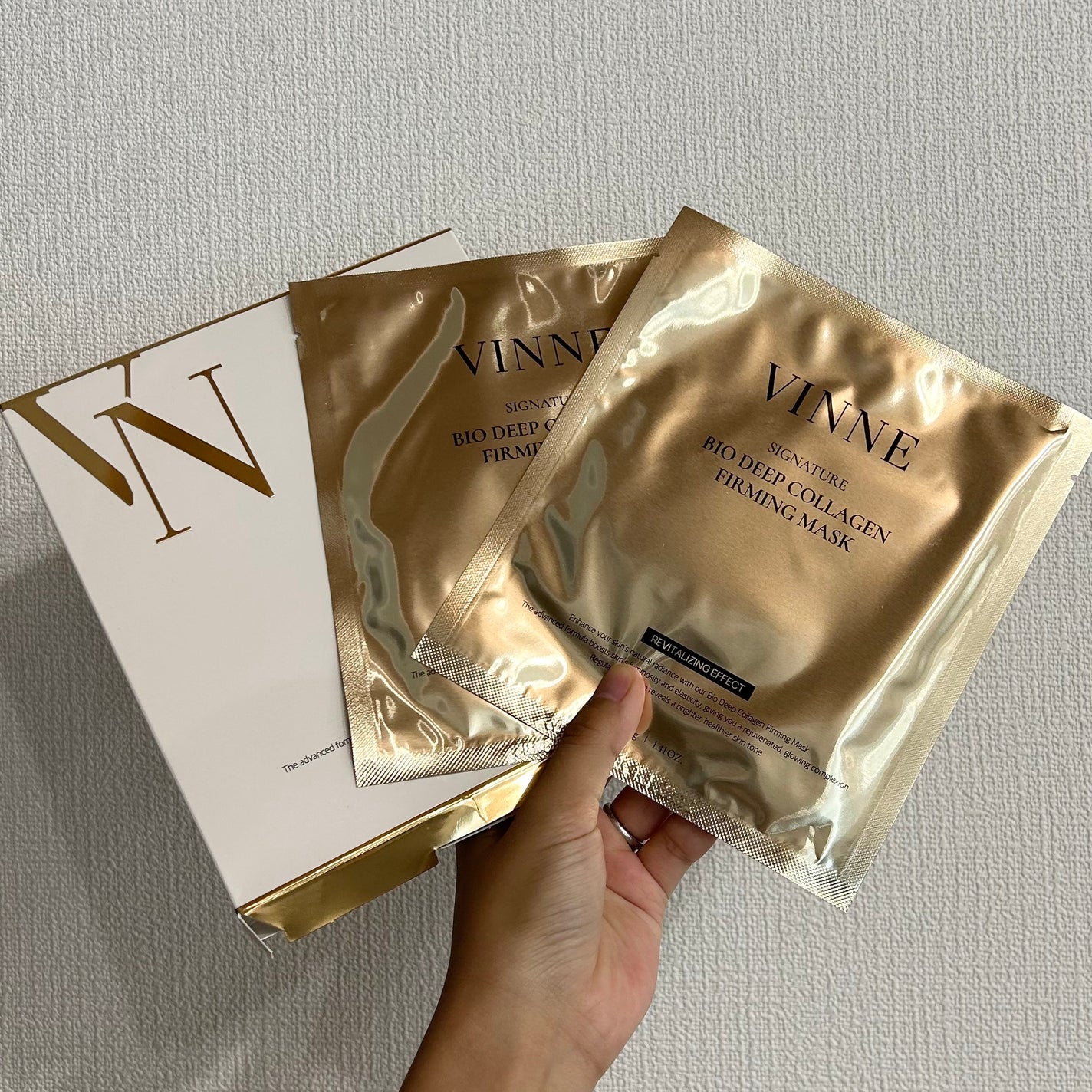 シグニチャーバイオディープコラーゲンファーミングマスク/VINNE /シートマスク・パックを使ったクチコミ(1枚目)