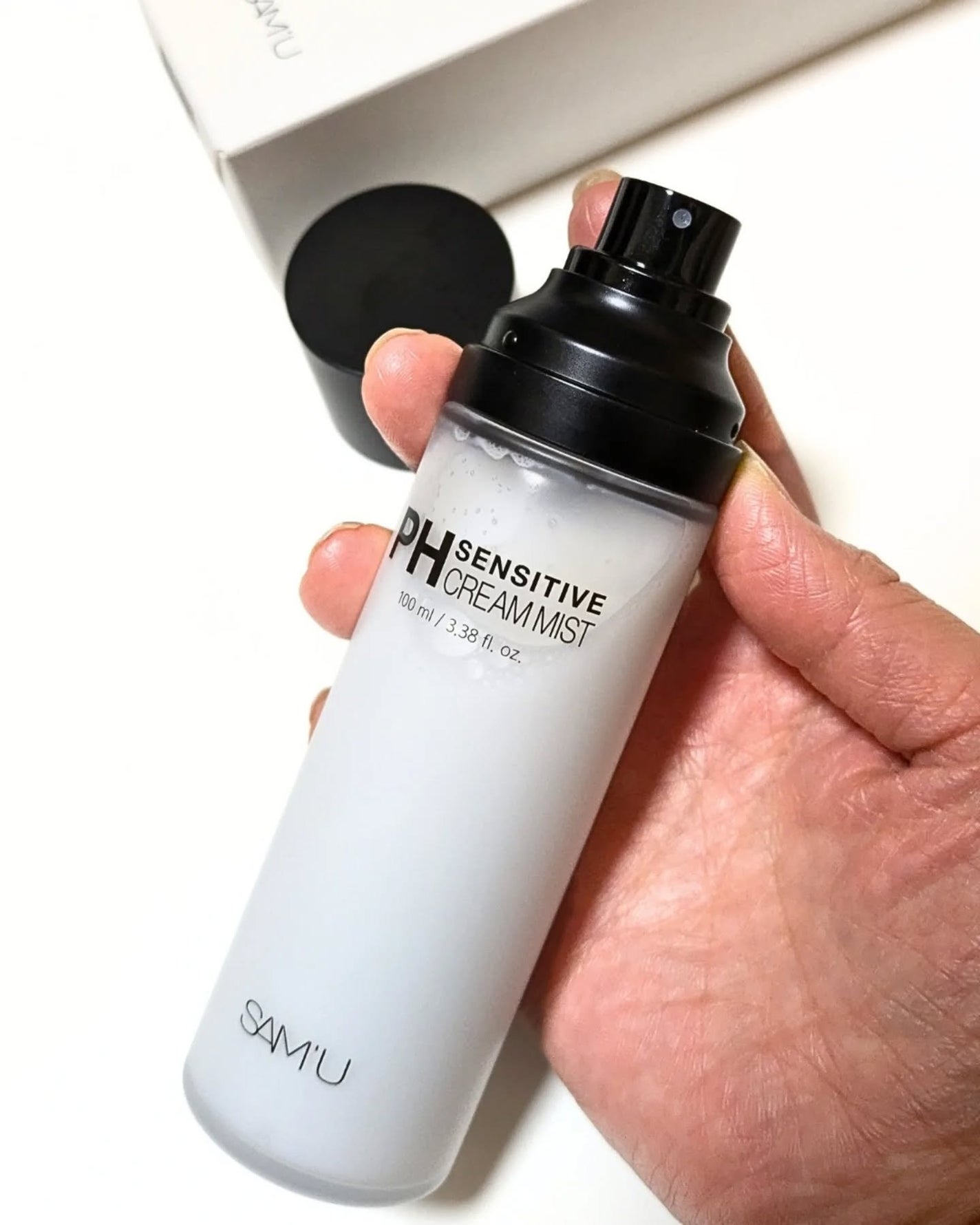 PHセンシティブクリームミスト/SAM'U/ミスト状化粧水を使ったクチコミ(2枚目)