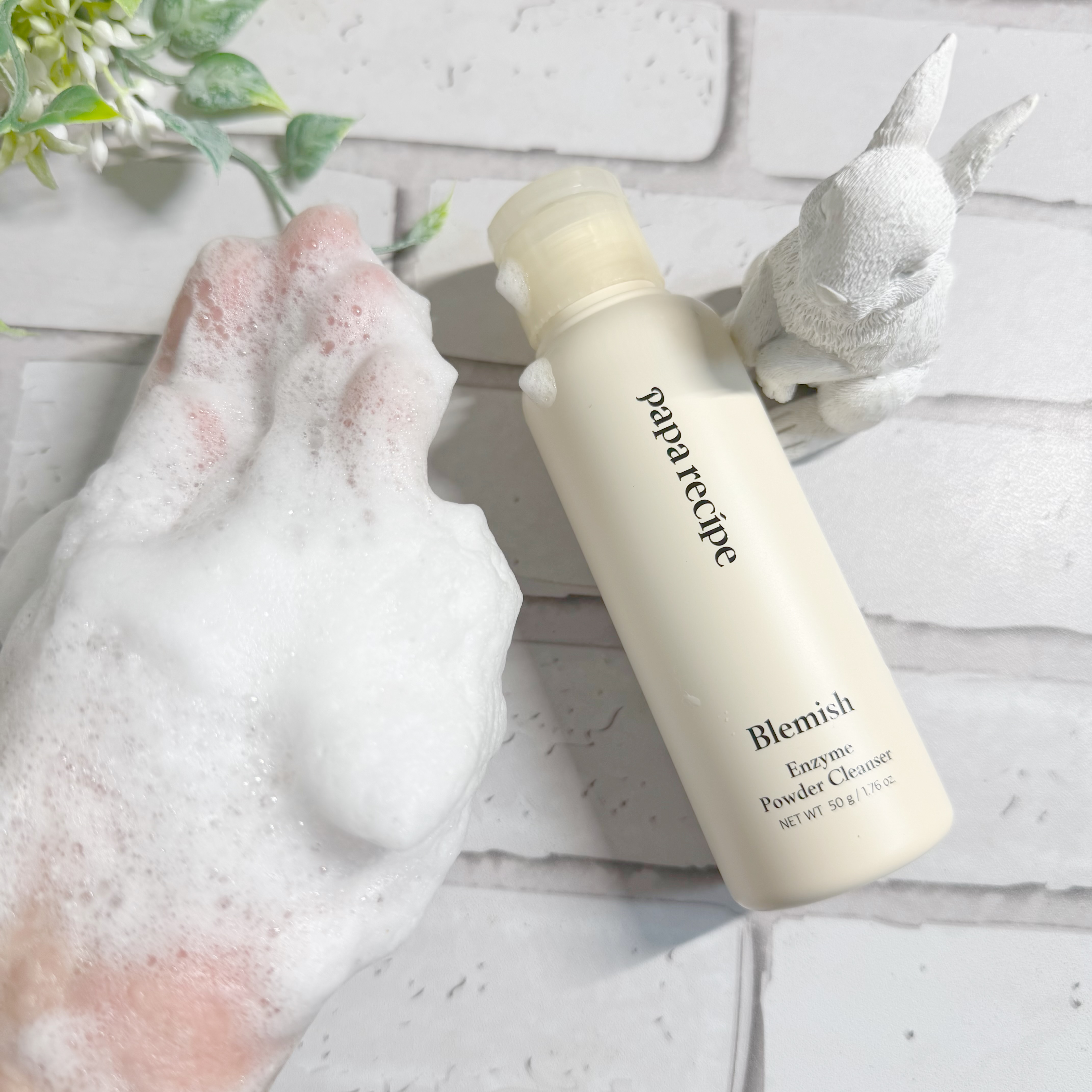 ブレミッシュ 酵素 洗顔パウダー/PAPA RECIPE/洗顔パウダーを使ったクチコミ（3枚目）