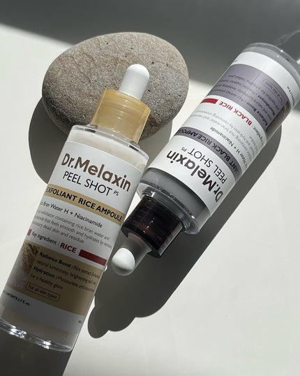 白米ピールショットゴマージュアンプル/Dr.Melaxin/美容液を使ったクチコミ(1枚目)