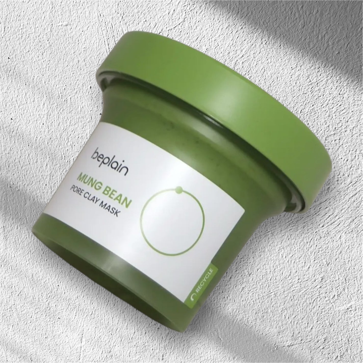 緑豆毛穴クレイパック/beplain/洗い流すパック・マスクを使ったクチコミ(1枚目)