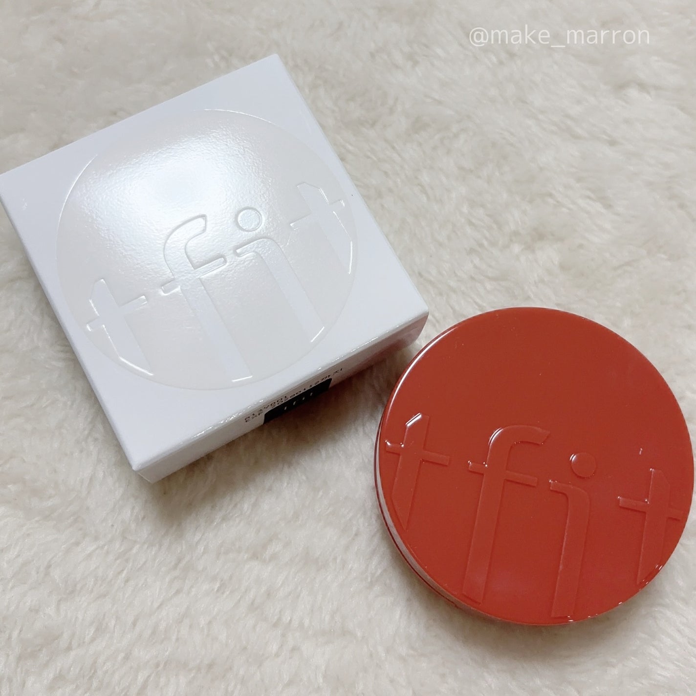 フラッフィーベルベットクッションチーク /TFIT/ジェル・クリームチークを使ったクチコミ(1枚目)