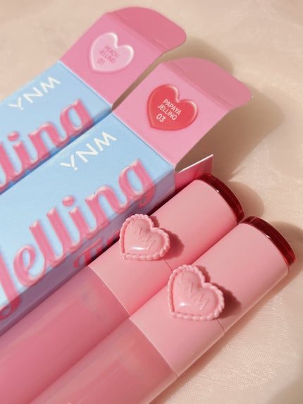 ハートゼリングティント/YNM/リップティントを使ったクチコミ(5枚目)