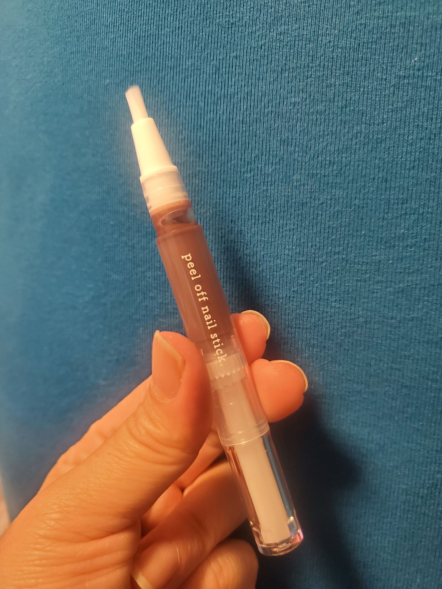 ピールオフ　ネイルスティック/セリア/ネイル用品を使ったクチコミ（2枚目）