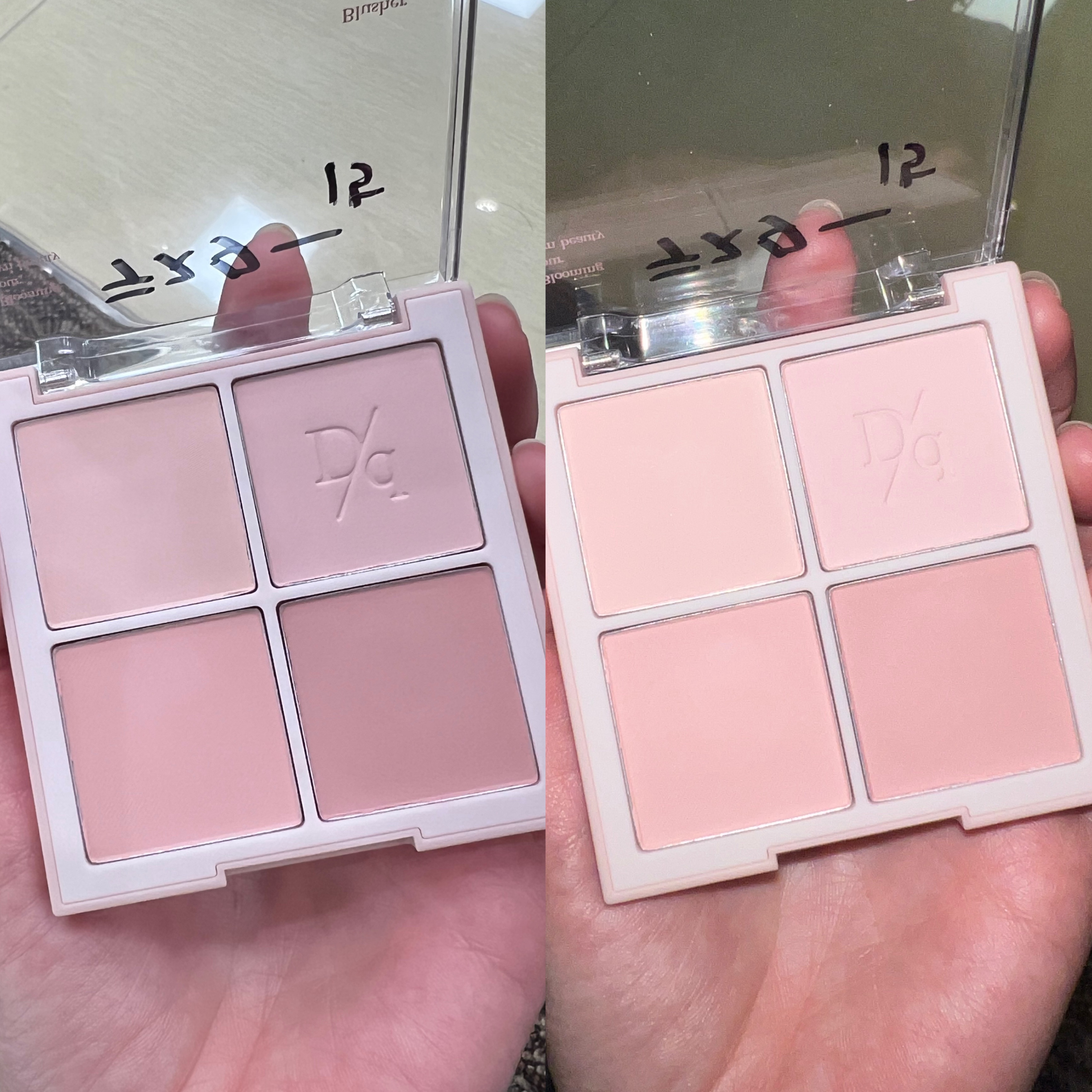 ブレンディングムードチーク 15 ローズミルクティー/dasique/パウダーチークを使ったクチコミ（1枚目）