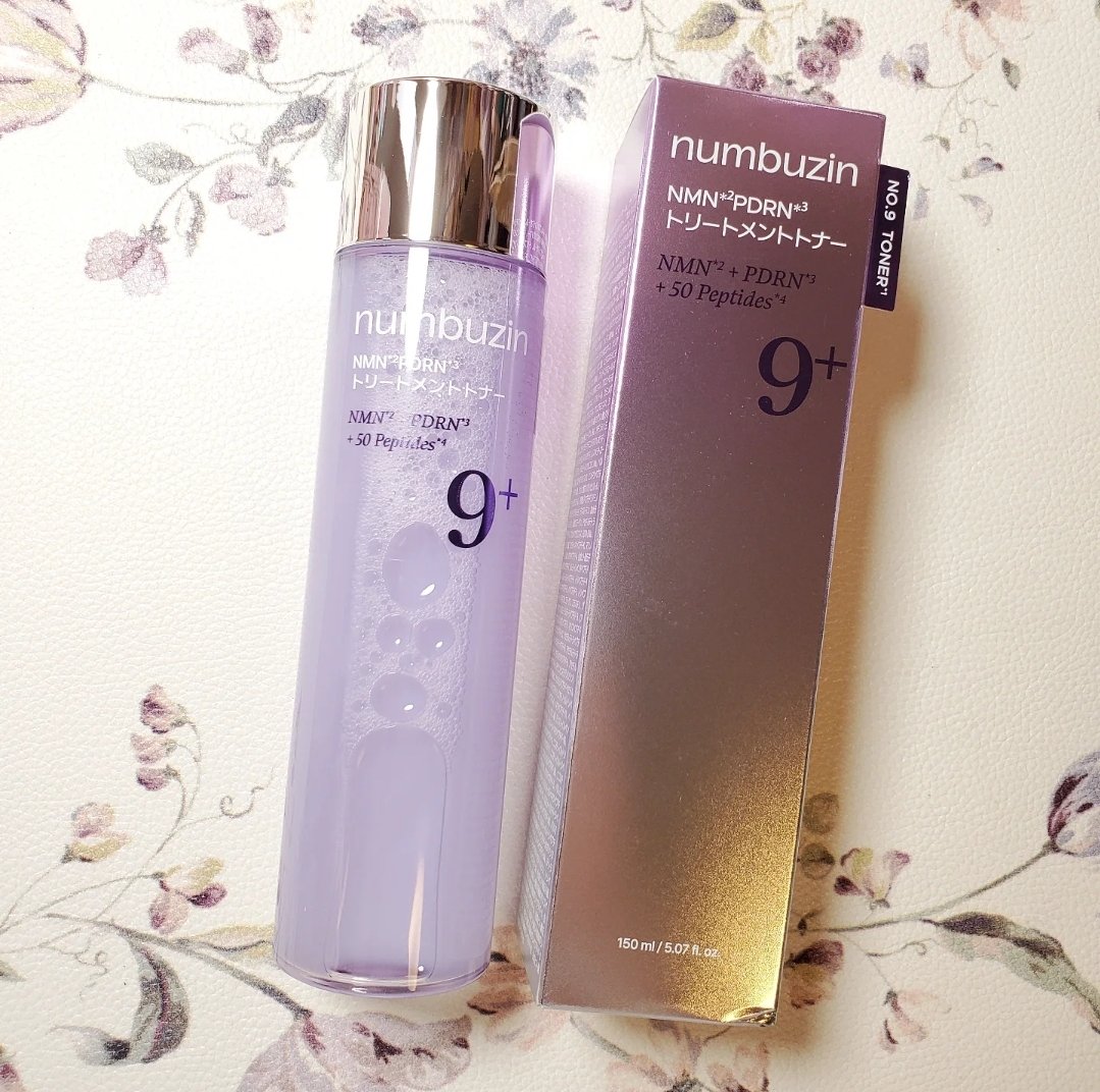 9番 NMN PDRNトリートメントトナー/numbuzin/化粧水を使ったクチコミ（1枚目）