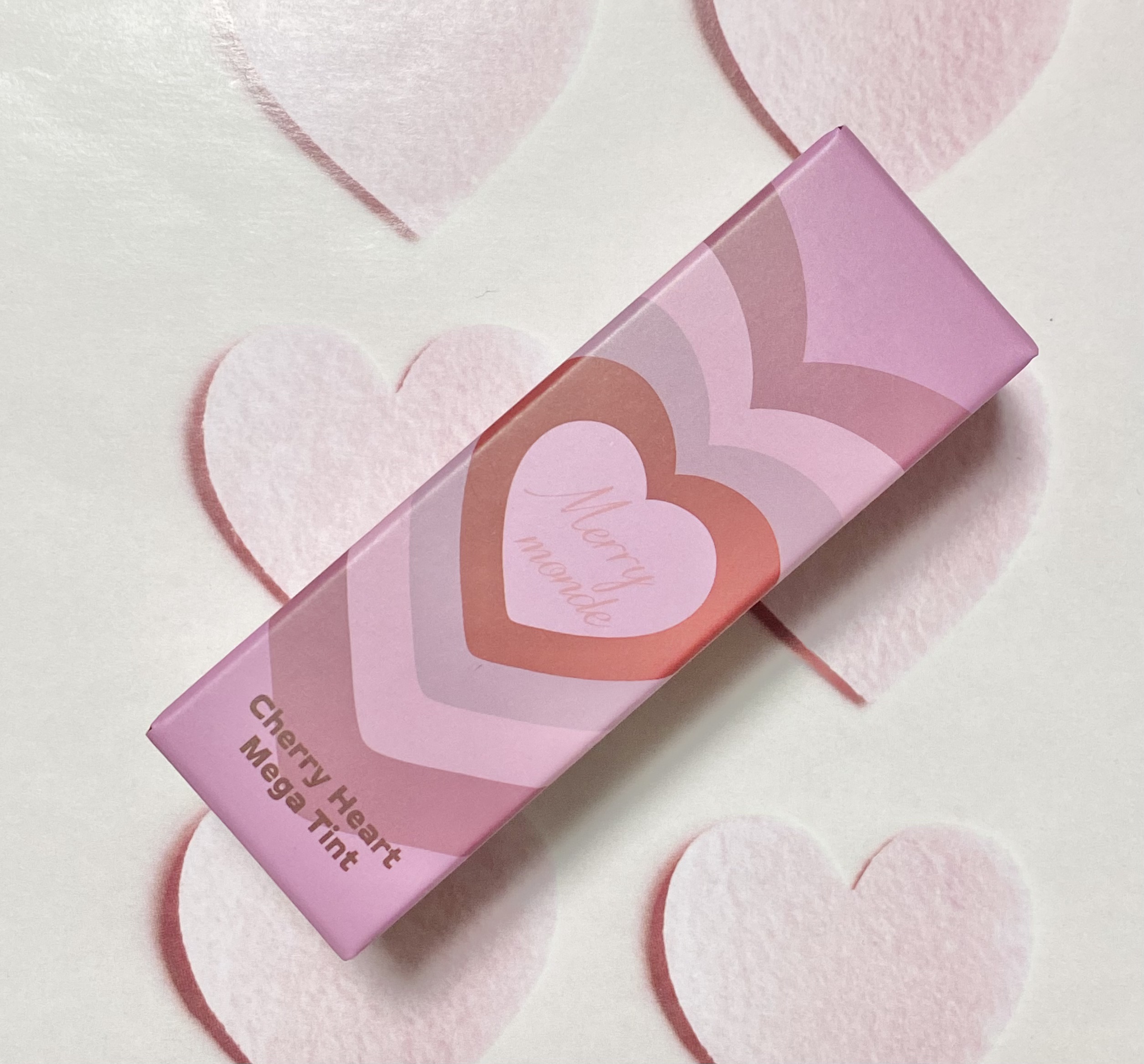 チェリーハート メガティント/Merrymonde/リップティントを使ったクチコミ（1枚目）