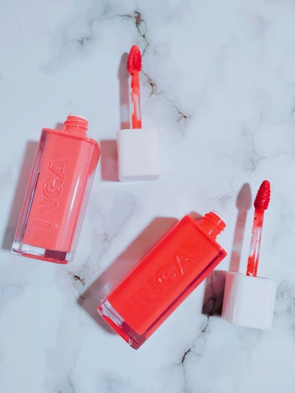 ウォーターグローリップティント/INGA/リップティントを使ったクチコミ(3枚目)