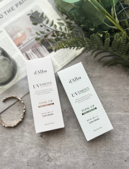 ウォータフルトーンアップサンクリーム/ダルバ/日焼け止めクリームを使ったクチコミ(4枚目)