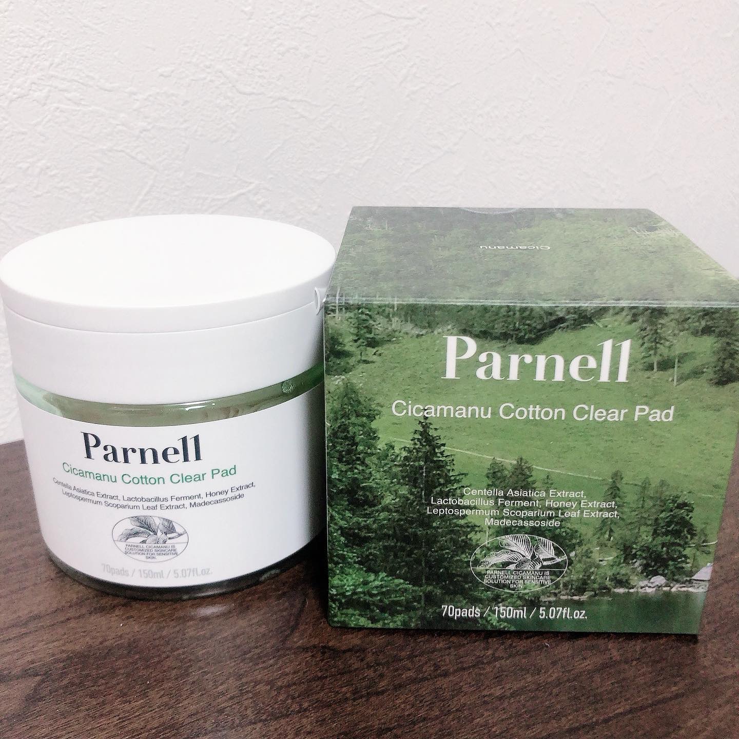 シカマヌ　コットンクリアパッド/parnell/トナーパッドを使ったクチコミ（1枚目）