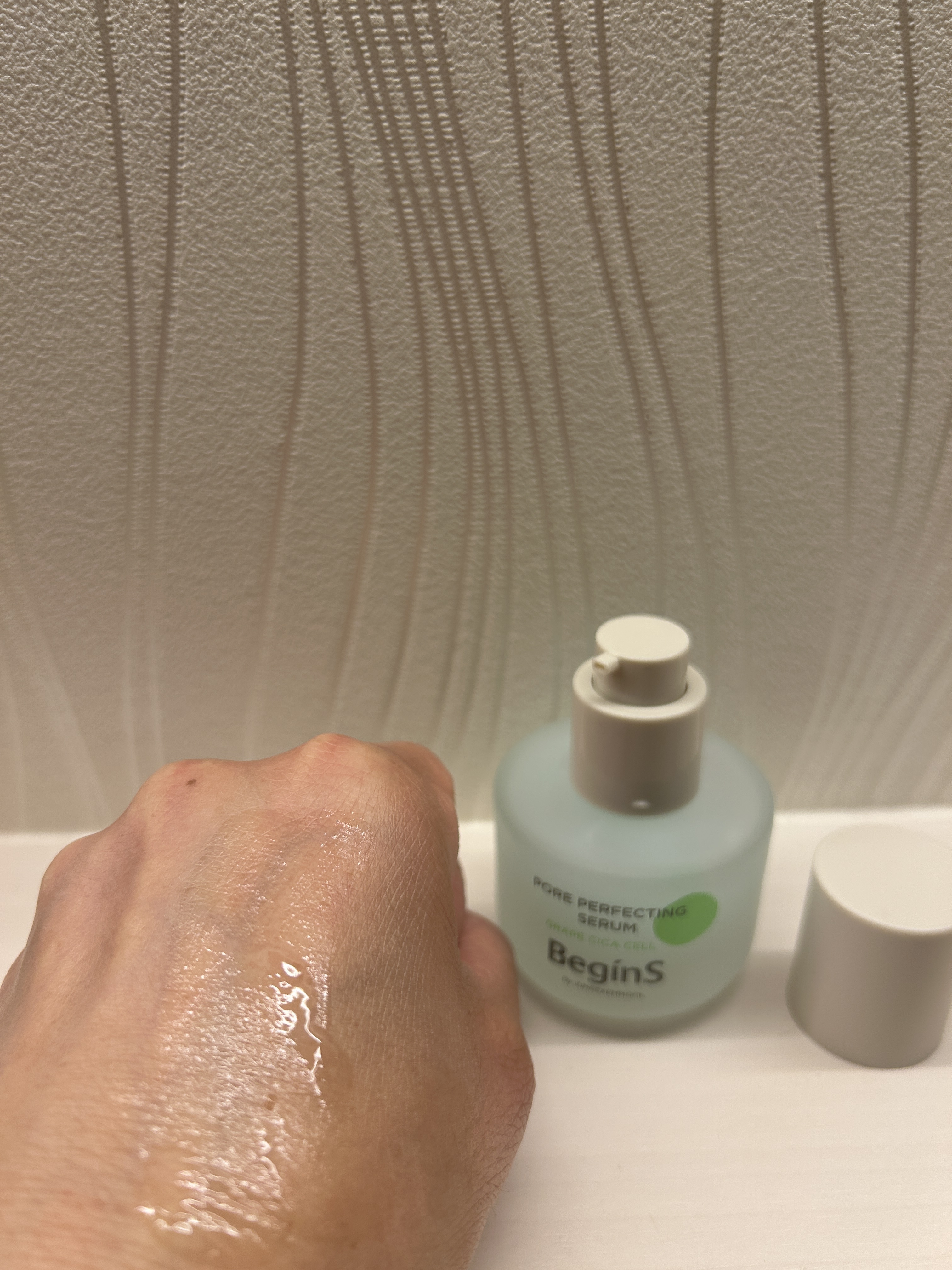 Pore Perfecting Serum/BeginS by JUNGSAEMMOOL/美容液を使ったクチコミ（3枚目）