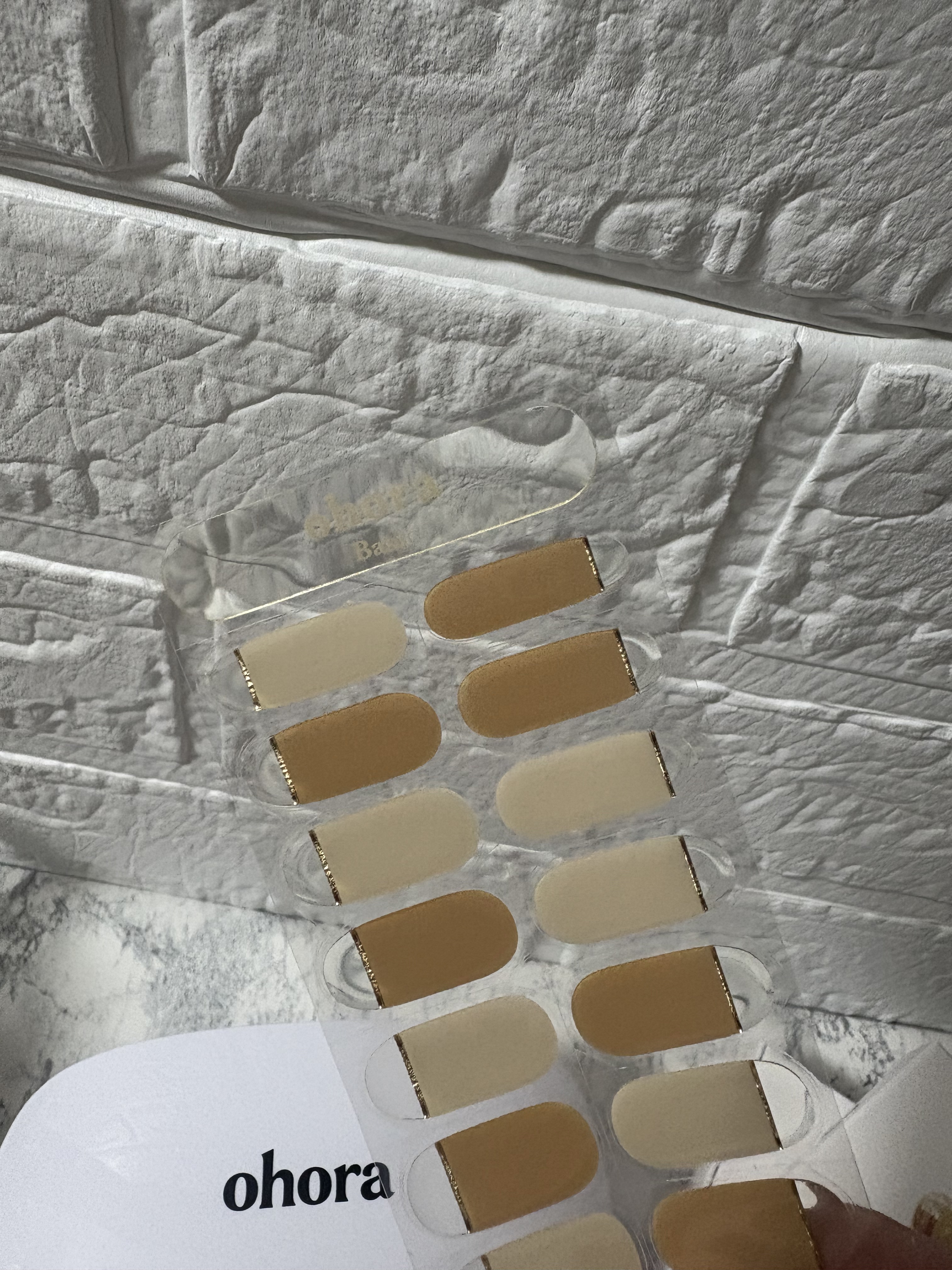 セミキュアジェルネイル（ハンド）/ohora/ネイルシールを使ったクチコミ（3枚目）