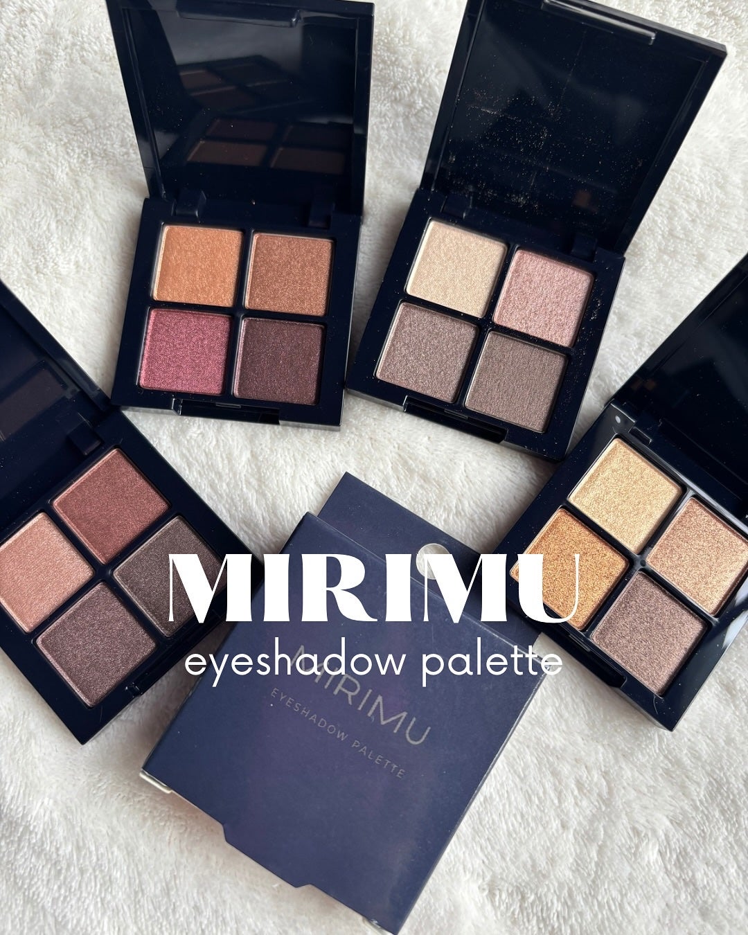 アイシャドウパレット/MIRIMU/アイシャドウパレットを使ったクチコミ(1枚目)