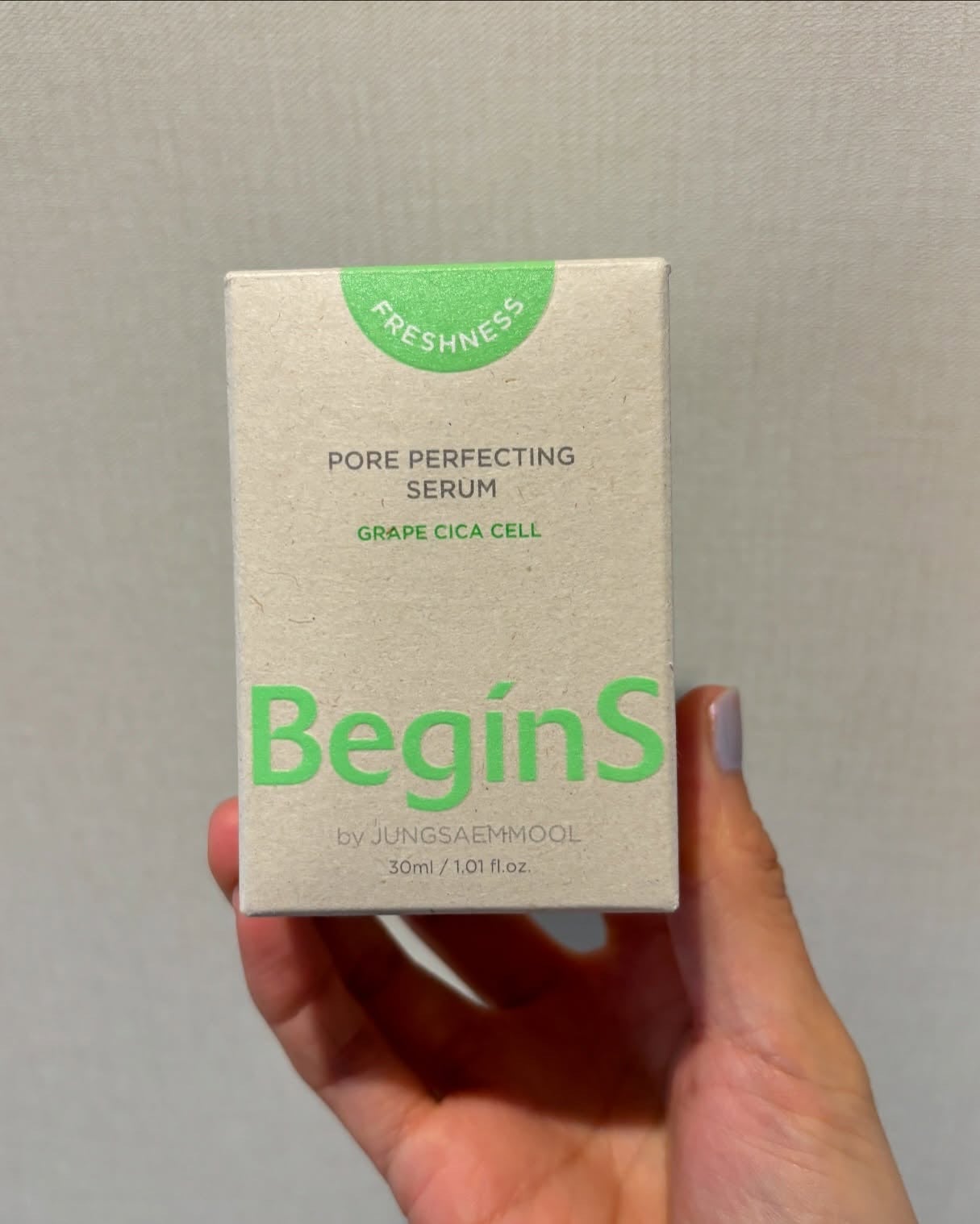 Pore Perfecting Serum/BeginS by JUNGSAEMMOOL/美容液を使ったクチコミ(4枚目)