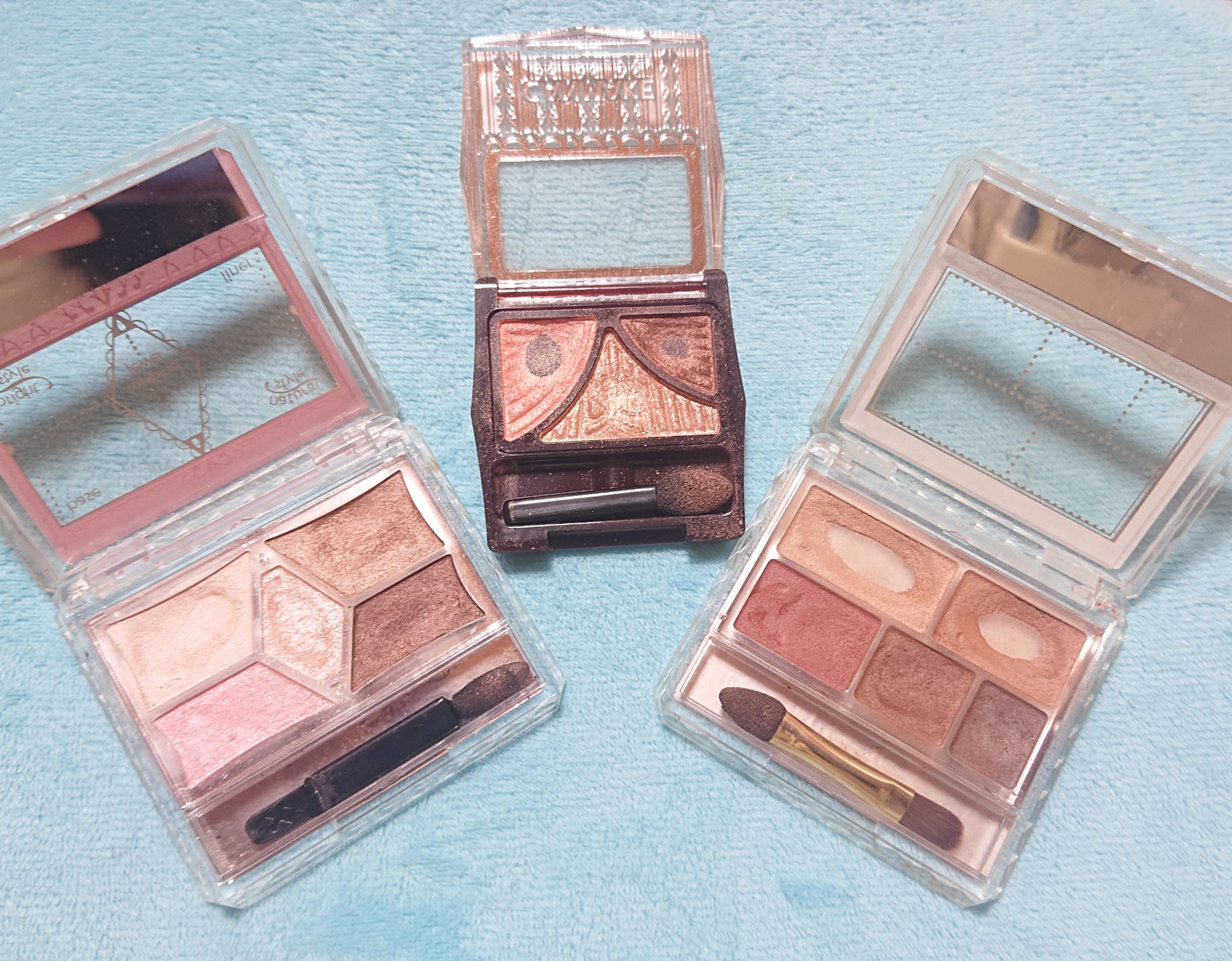 ジューシーピュアアイズ/キャンメイク/アイシャドウパレットを使ったクチコミ（2枚目）