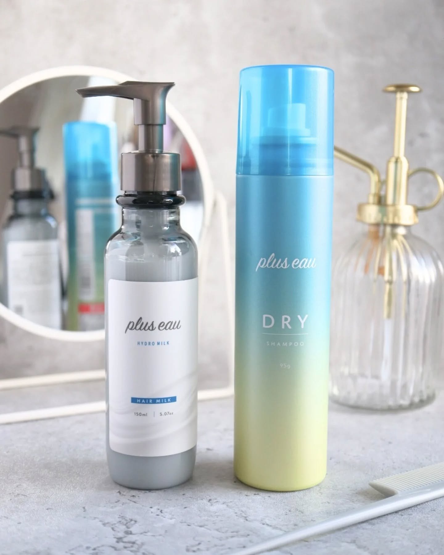 プリュスオー ハイドロミルク/plus eau/ヘアミルクを使ったクチコミ（1枚目）