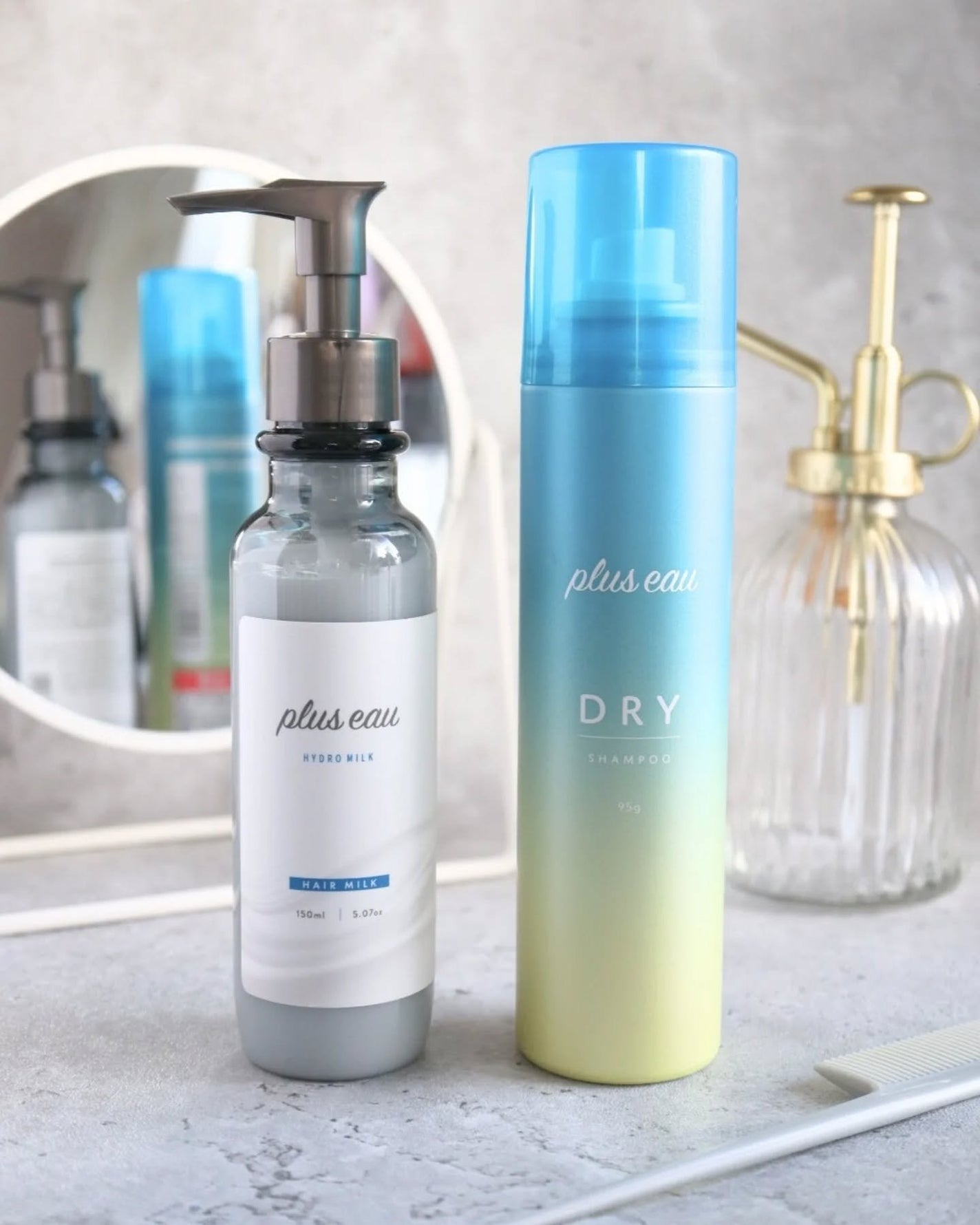 プリュスオー ハイドロミルク/plus eau/ヘアミルクを使ったクチコミ(1枚目)