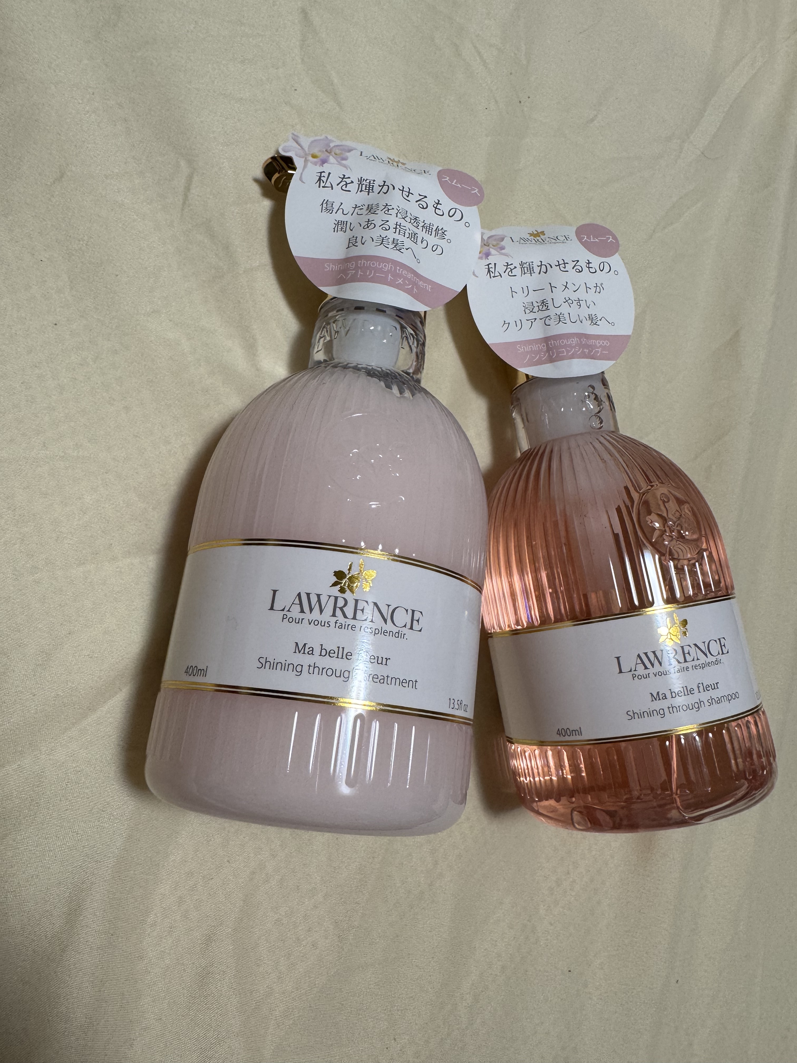 マベルフルール シャイニングスルーシャンプー／トリートメント/ロウレンス /市販シャンプーを使ったクチコミ（1枚目）