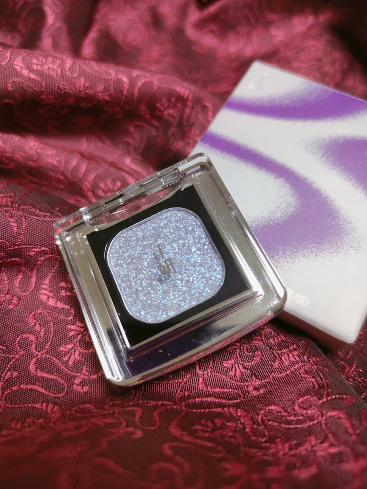 Sサイズアイシャドウブロック マグネット式カスタムパレット/CHEERYEP/単色アイシャドウを使ったクチコミ(1枚目)