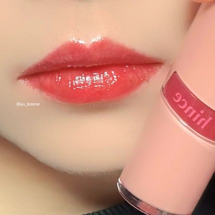 ロウグロウジェルティント/hince/リップティントを使ったクチコミ(3枚目)