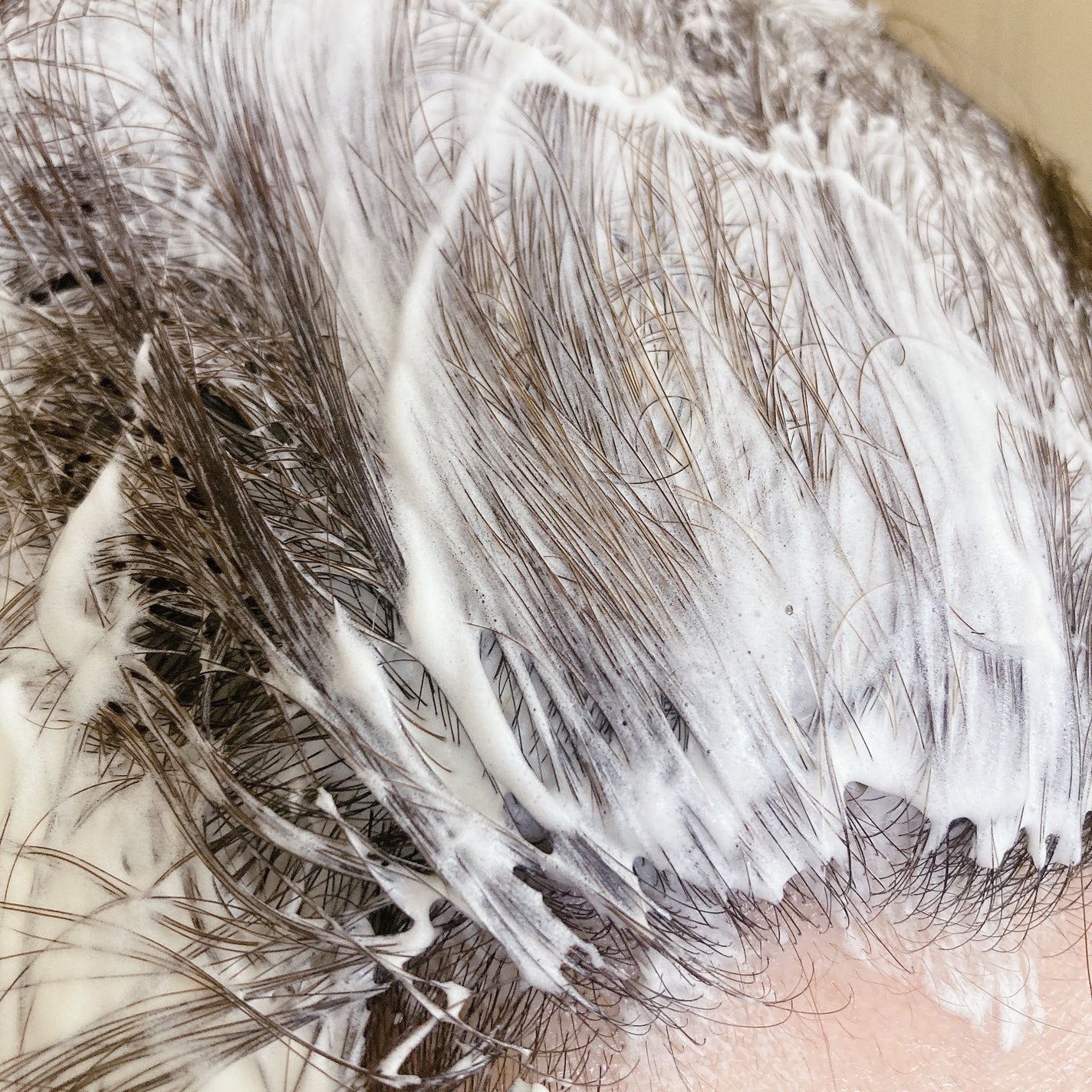 泡クリームカラー/ビゲン/ヘアカラーを使ったクチコミ(5枚目)