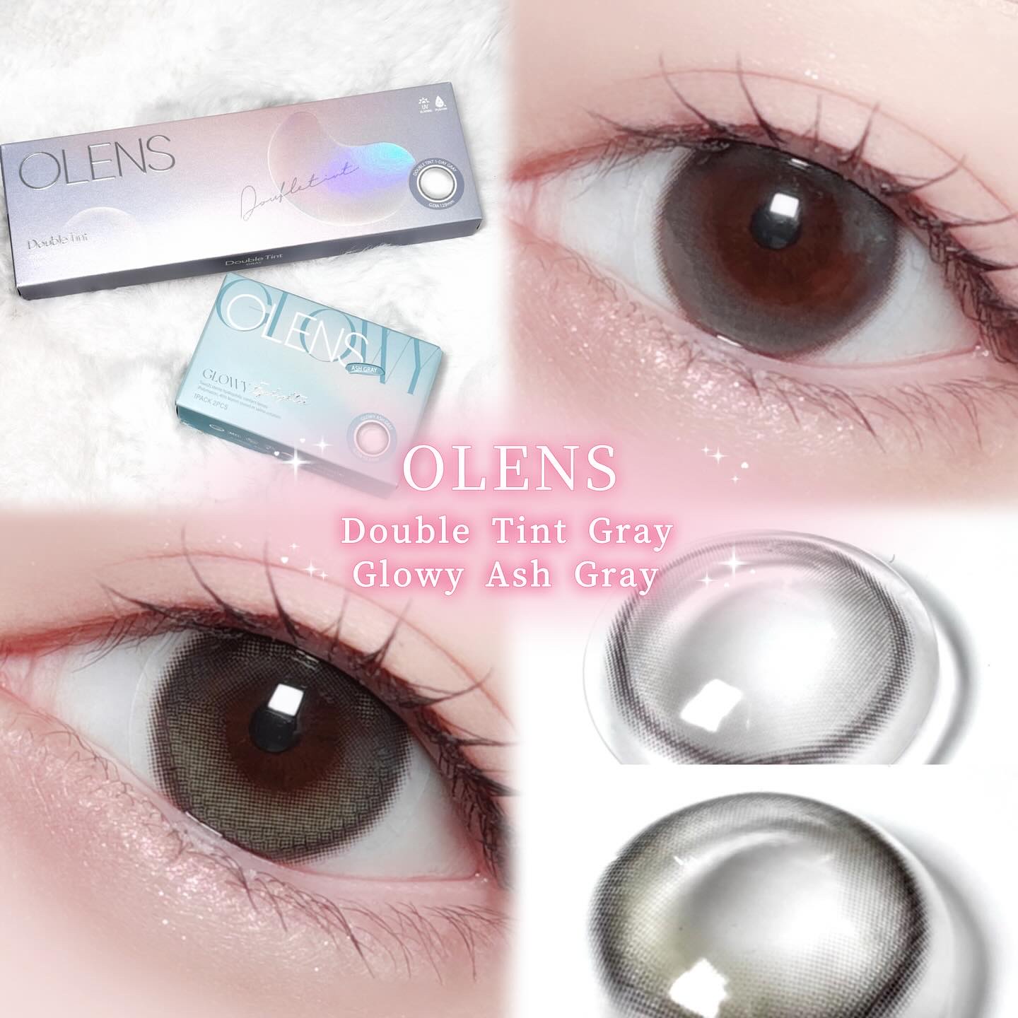 Double Tint 1day/OLENS/カラーコンタクトレンズを使ったクチコミ（1枚目）