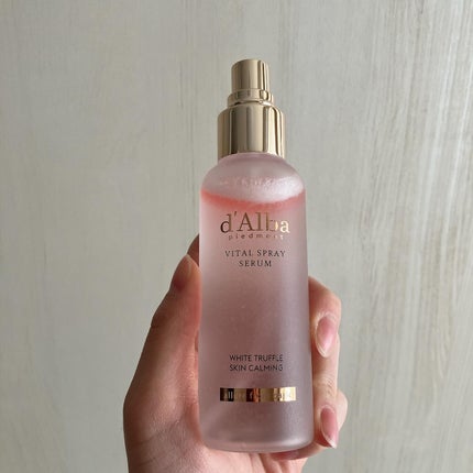 ダルバ ホワイトトリュフファーストスプレーセラム/ダルバ/ミスト状化粧水を使ったクチコミ(5枚目)