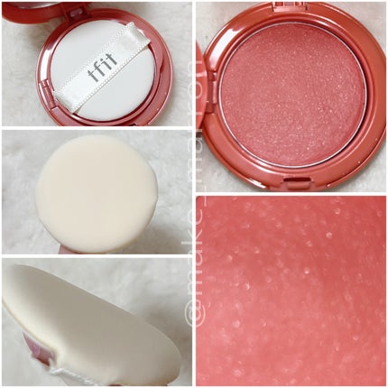 フラッフィーベルベットクッションチーク /TFIT/ジェル・クリームチークを使ったクチコミ(2枚目)