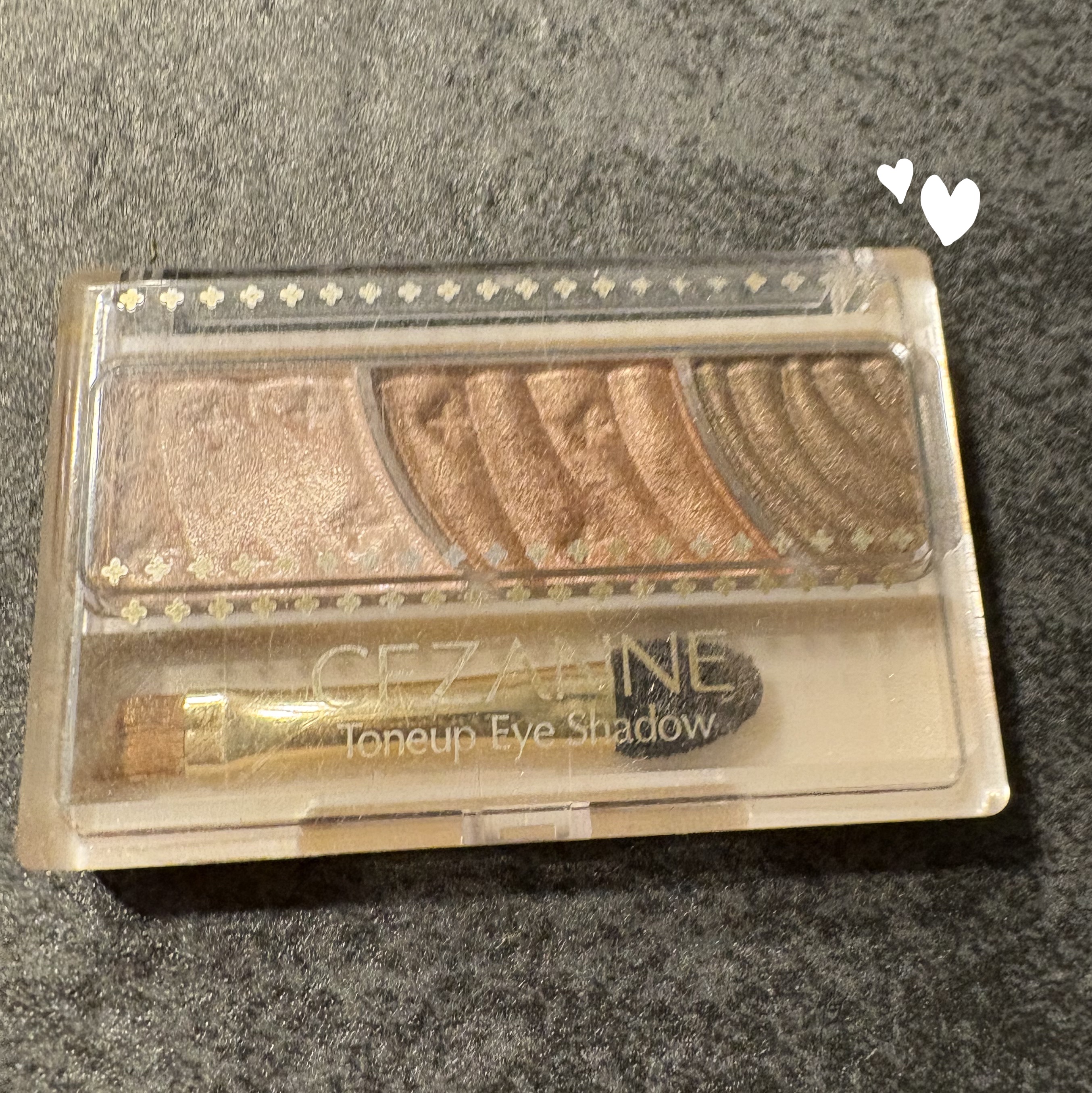 トーンアップアイシャドウ/CEZANNE/アイシャドウパレットを使ったクチコミ（1枚目）