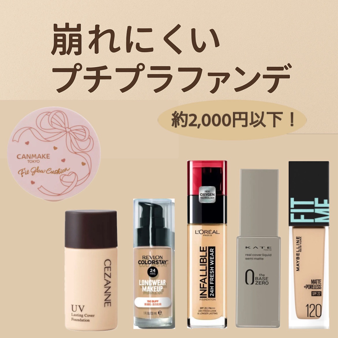 インファリブル フレッシュウェア ファンデーション/ロレアル パリ/リキッドファンデーションを使ったクチコミ（1枚目）